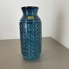 Grande vaso brutalista di 40 cm in ceramica Fat Lava Carstens Tönnieshof, Germania, anni '70