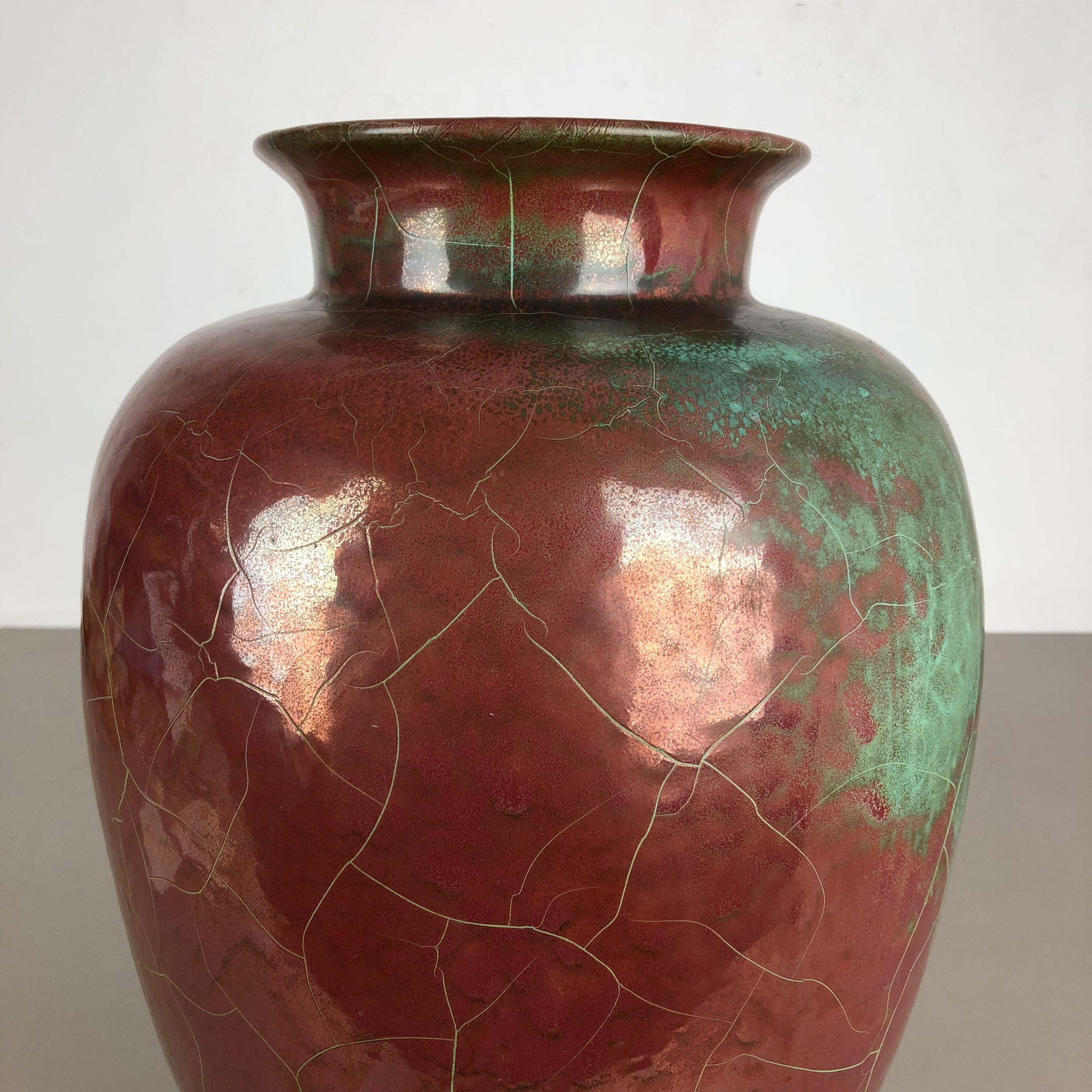 Große Studio-Keramik-Vase Richard Uhlemeyer, Hannover, Deutschland, 1940er Jahre im Angebot 8