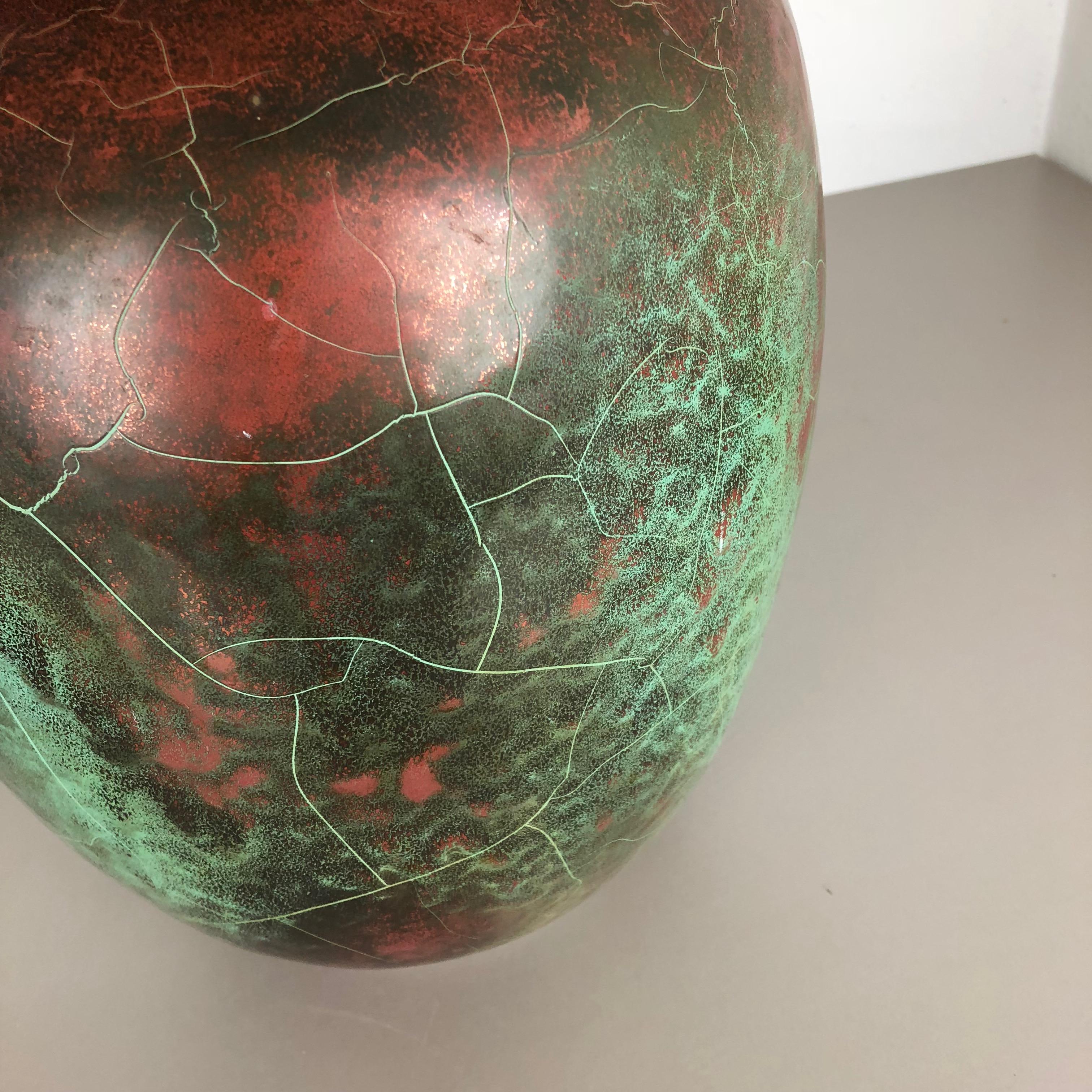 Large Ceramic Studio Pottery Vase Richard Uhlemeyer, Hannover Germany, 1940s 1