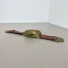 large 40cm Vintage Auböck Style brass Ashtray Hagenauer Era, Germany, 1970s