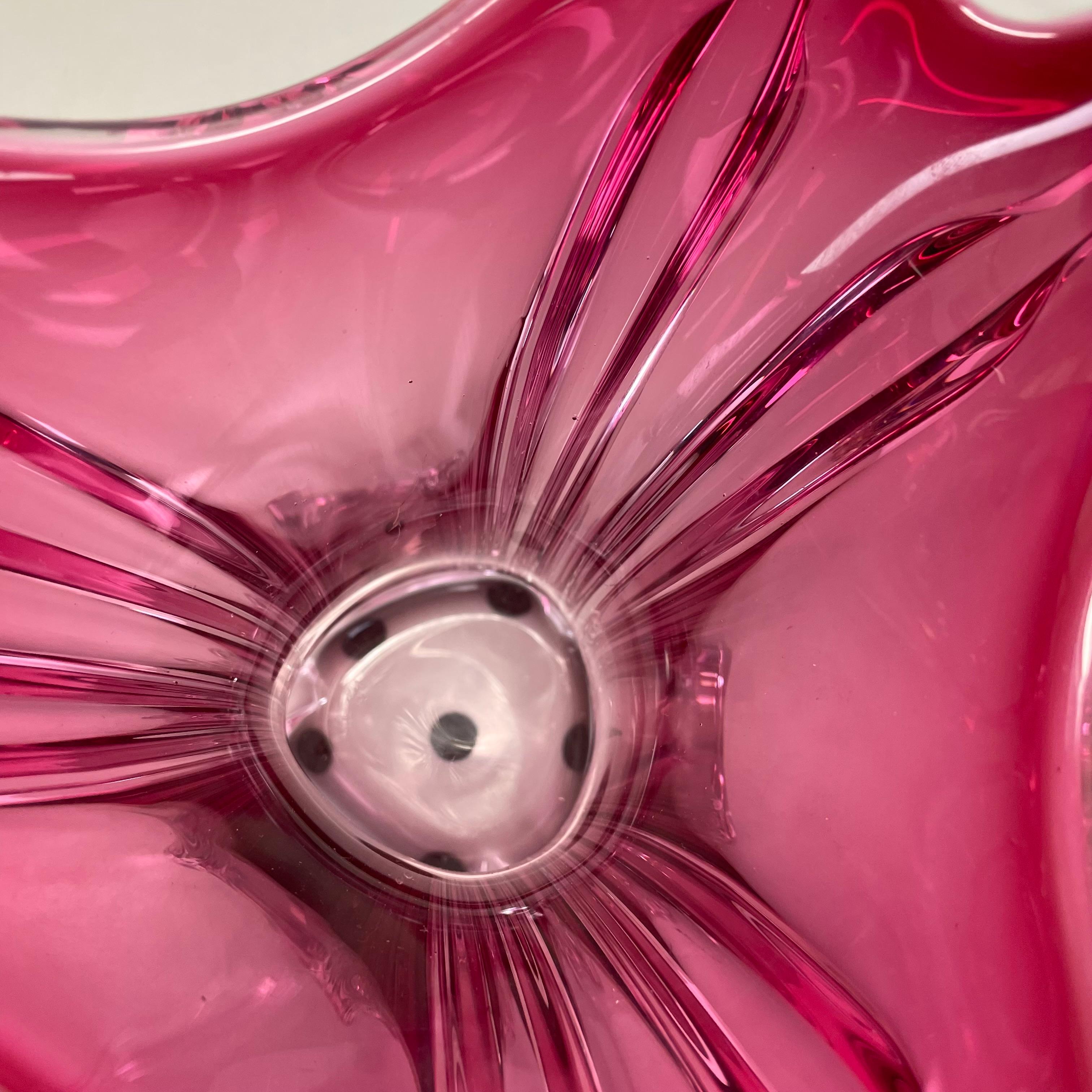 Grand vase en verre de Murano 