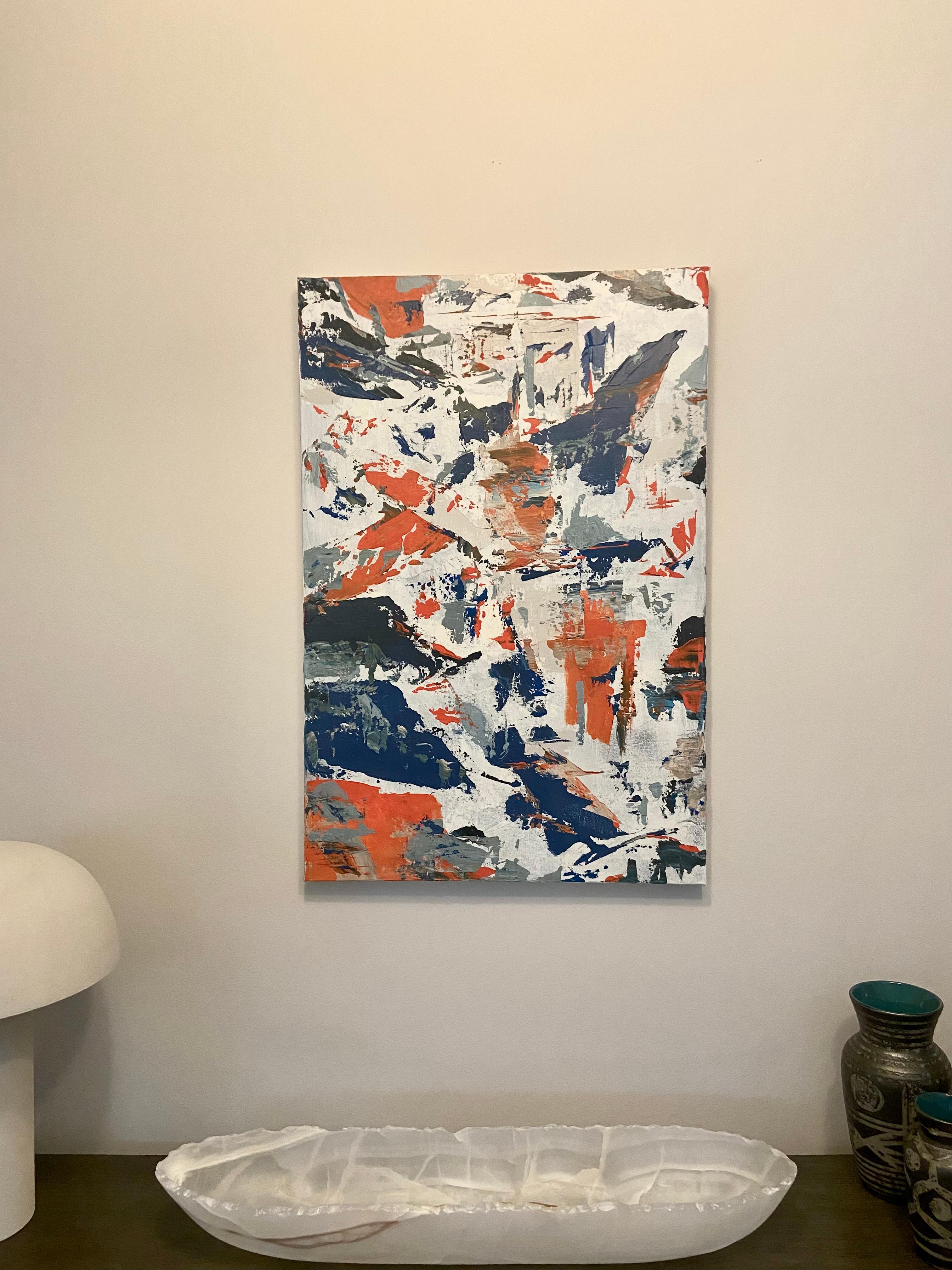 Modern Abstract Painting by Lana Sexton For Sale