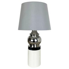 large 43cm Ceramic Table Light by BITOSSI Italy for BERGBOMS, Sweden 1960s