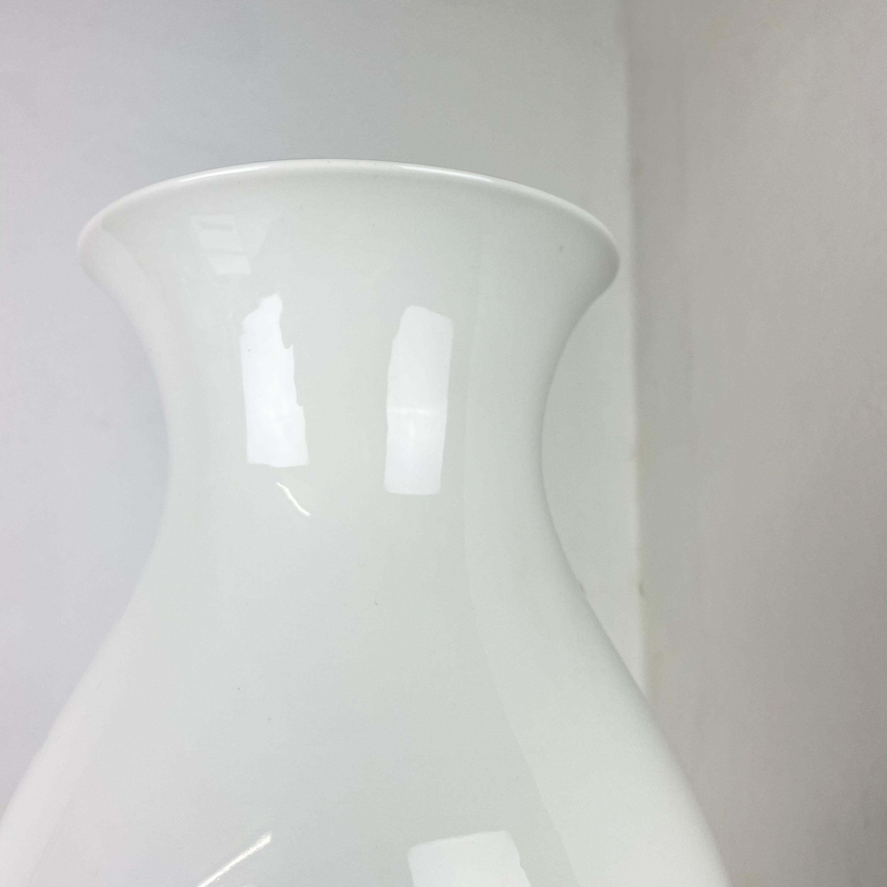 Large Op Art Vase Porcelain German Vase by KPM Berlin Ceramics, Germany, 1960 7
