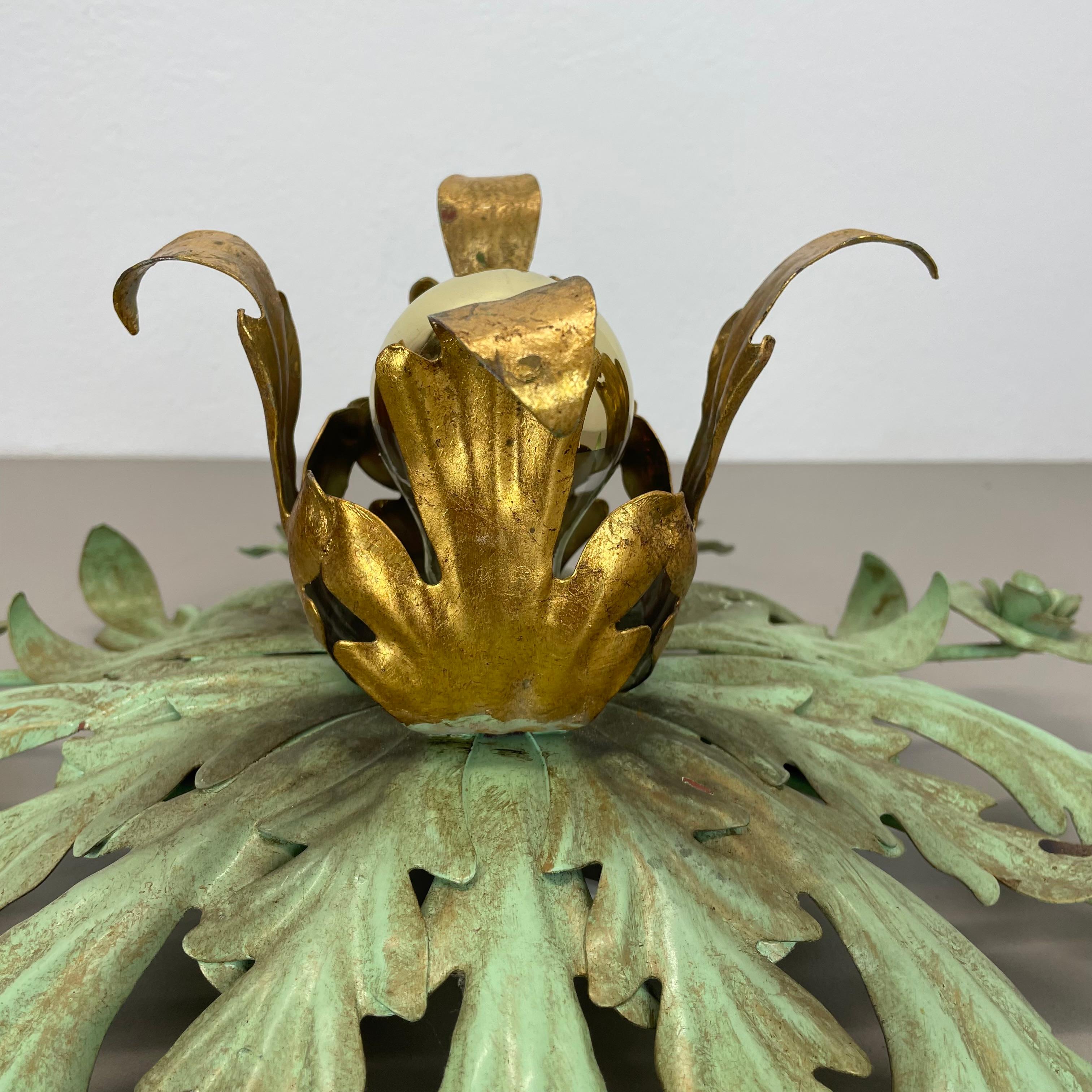 gran lámpara de techo Florentiner Theatre de 46 cm de BANCI Firenze , Italia, años 60 en venta 4