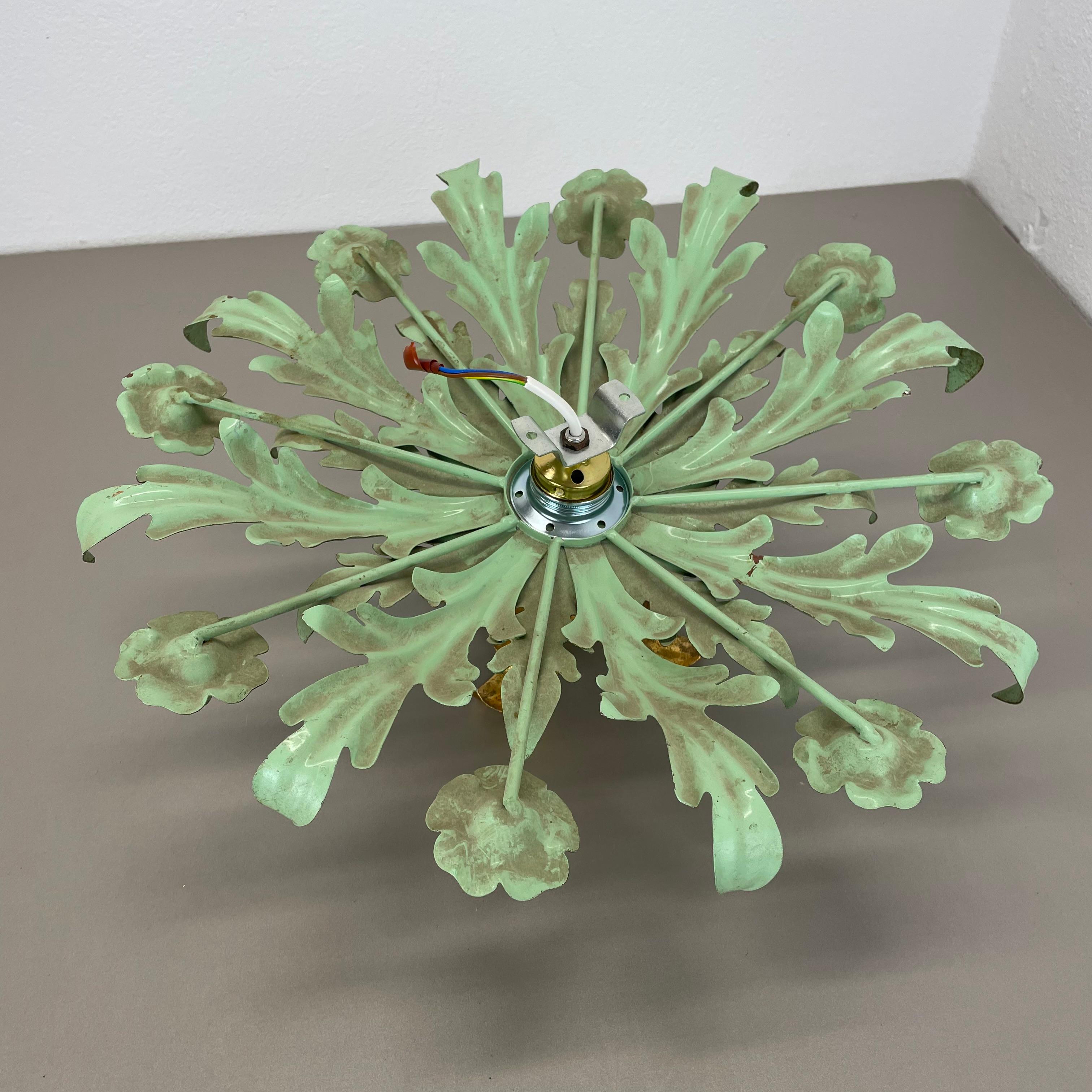gran lámpara de techo Florentiner Theatre de 46 cm de BANCI Firenze , Italia, años 60 en venta 7