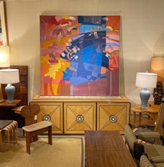 Monumental Abstract Contemporary Oil on Linen Painting by Martorana, Australia
