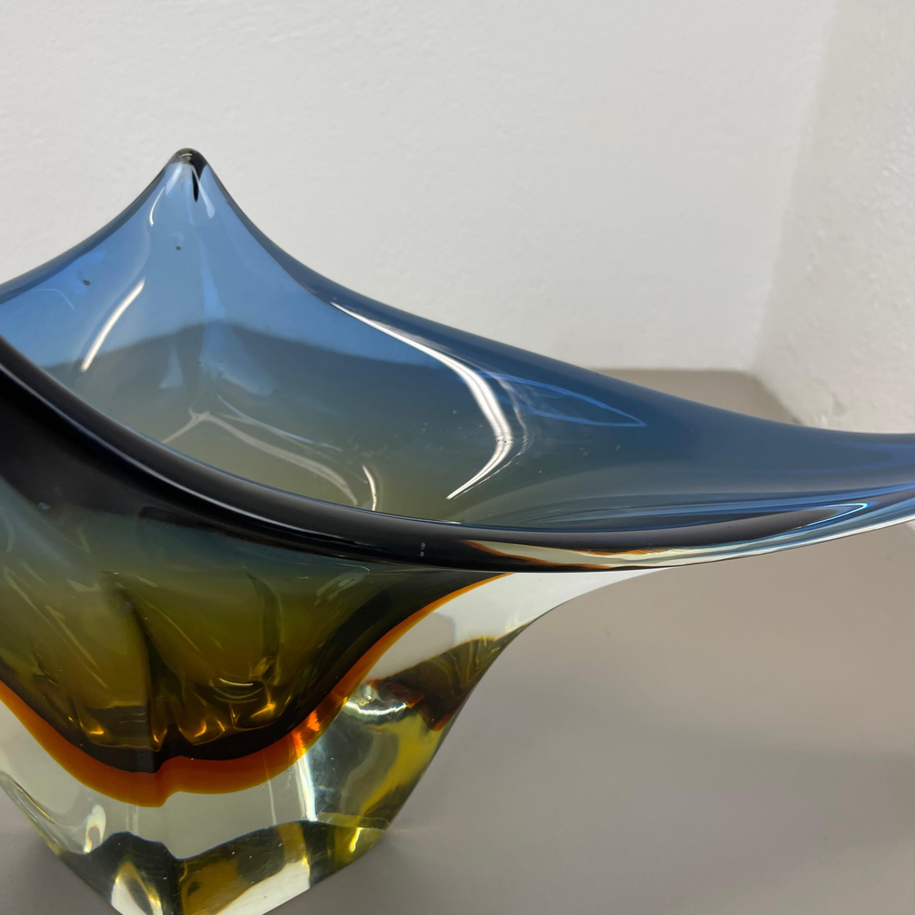 large 61cm 4.5kg Murano Glass Centerpiece by Flavio Poli Attrib., Italy, 1970 4