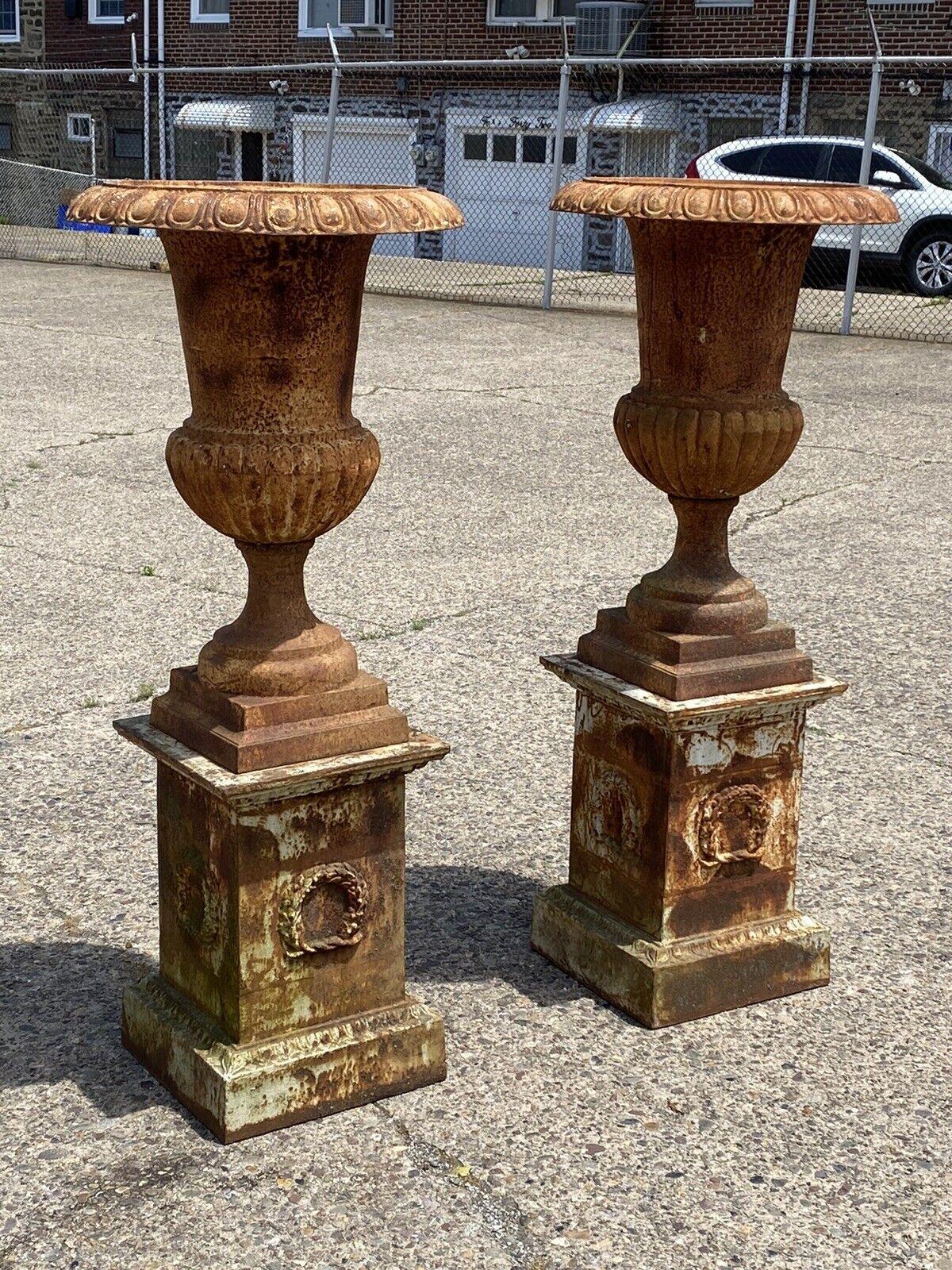 tall outdoor urn planters