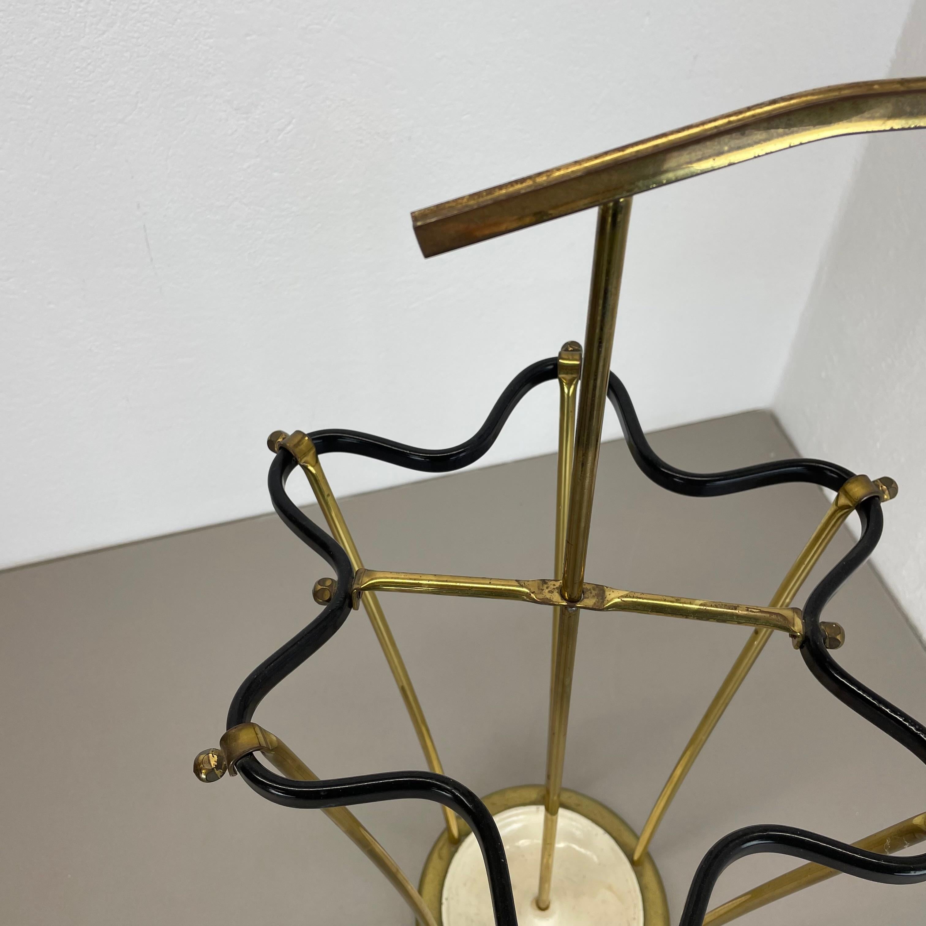 Grand 62cm Midcentury Mategot Style Hollywood Regency Umbrella Stand France 1950 en vente 4