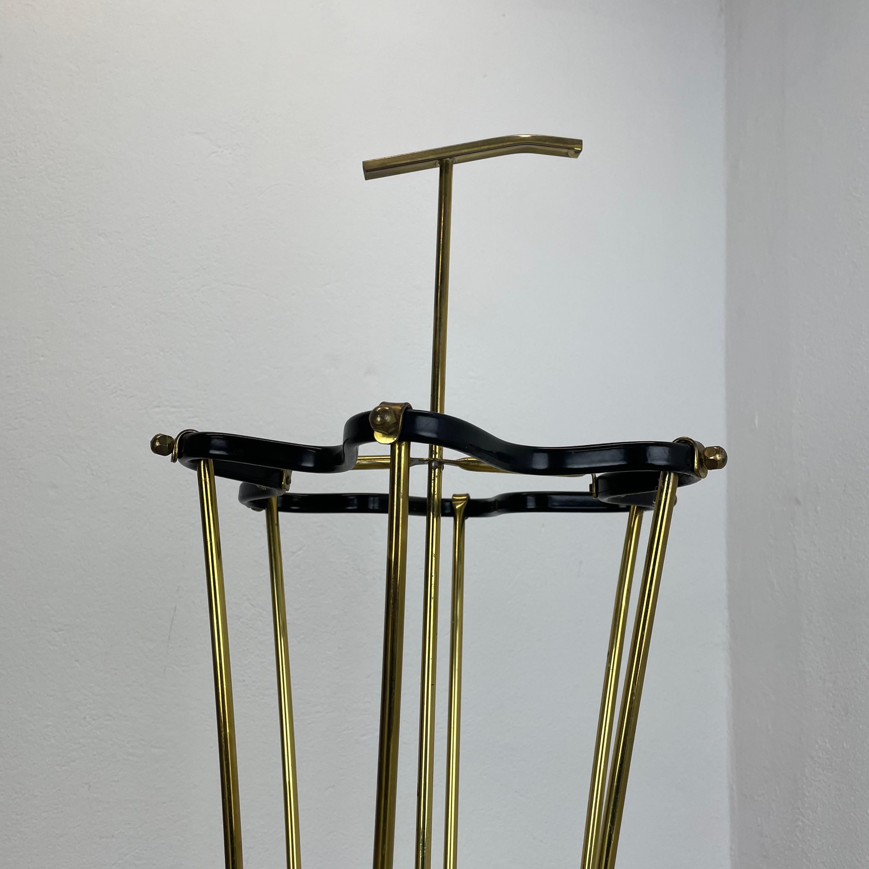 Grand 62cm Midcentury Mategot Style Hollywood Regency Umbrella Stand France 1950 en vente 6