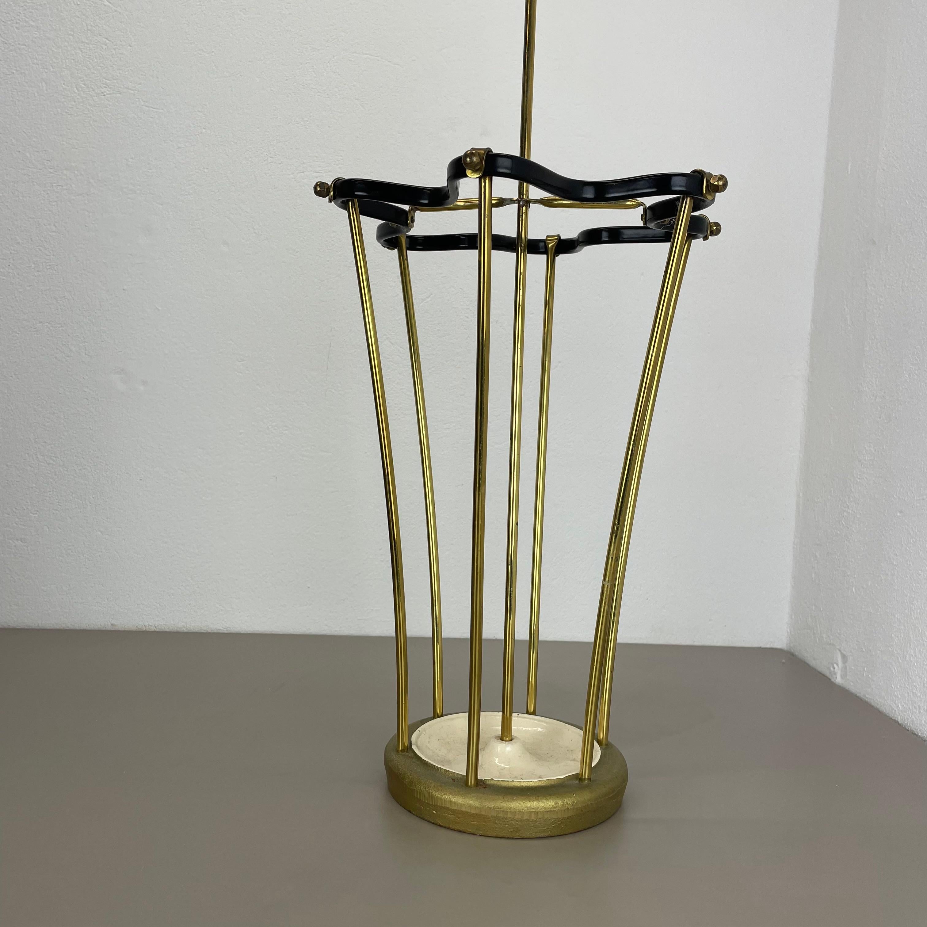 Bauhaus Grand 62cm Midcentury Mategot Style Hollywood Regency Umbrella Stand France 1950 en vente