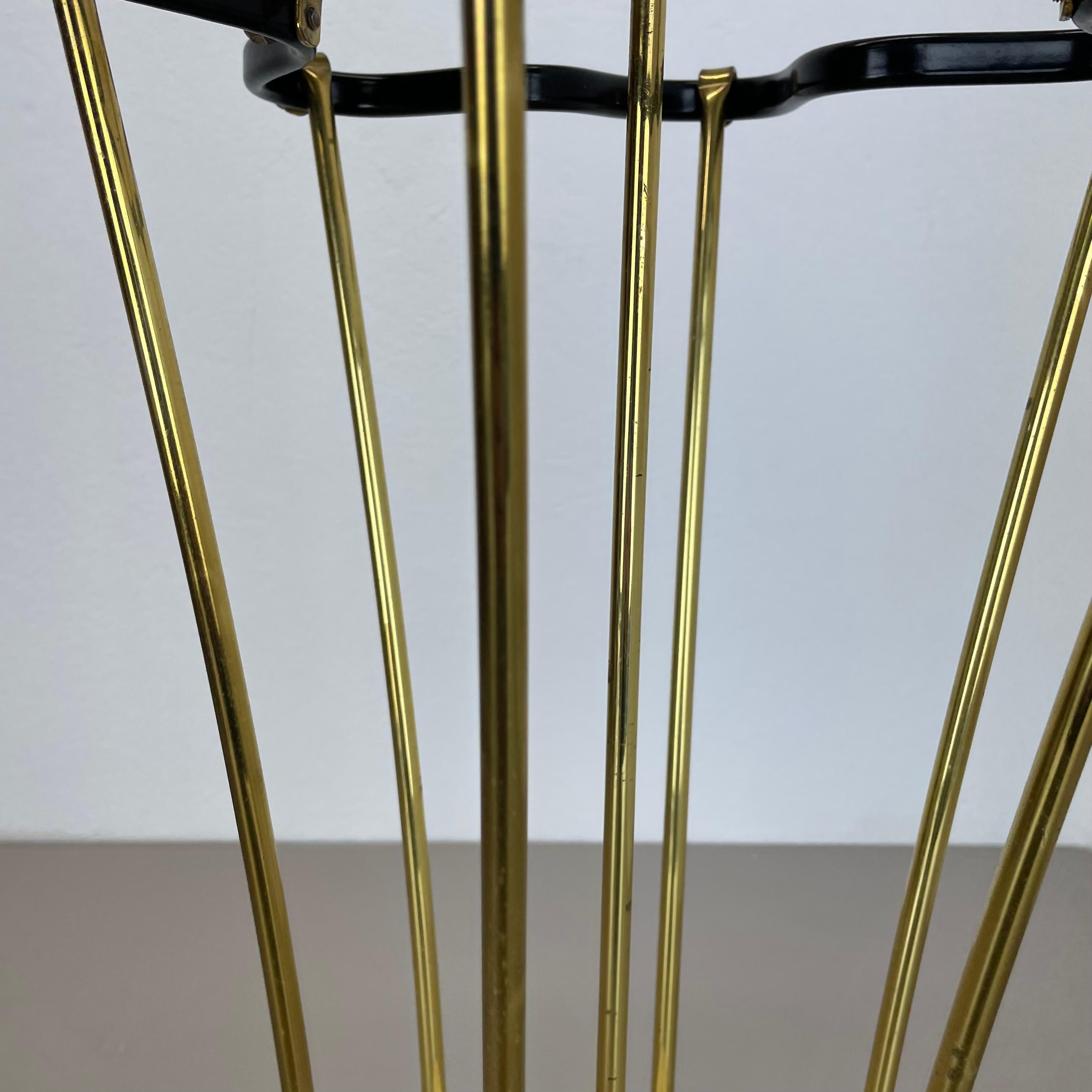 Milieu du XXe siècle Grand 62cm Midcentury Mategot Style Hollywood Regency Umbrella Stand France 1950 en vente