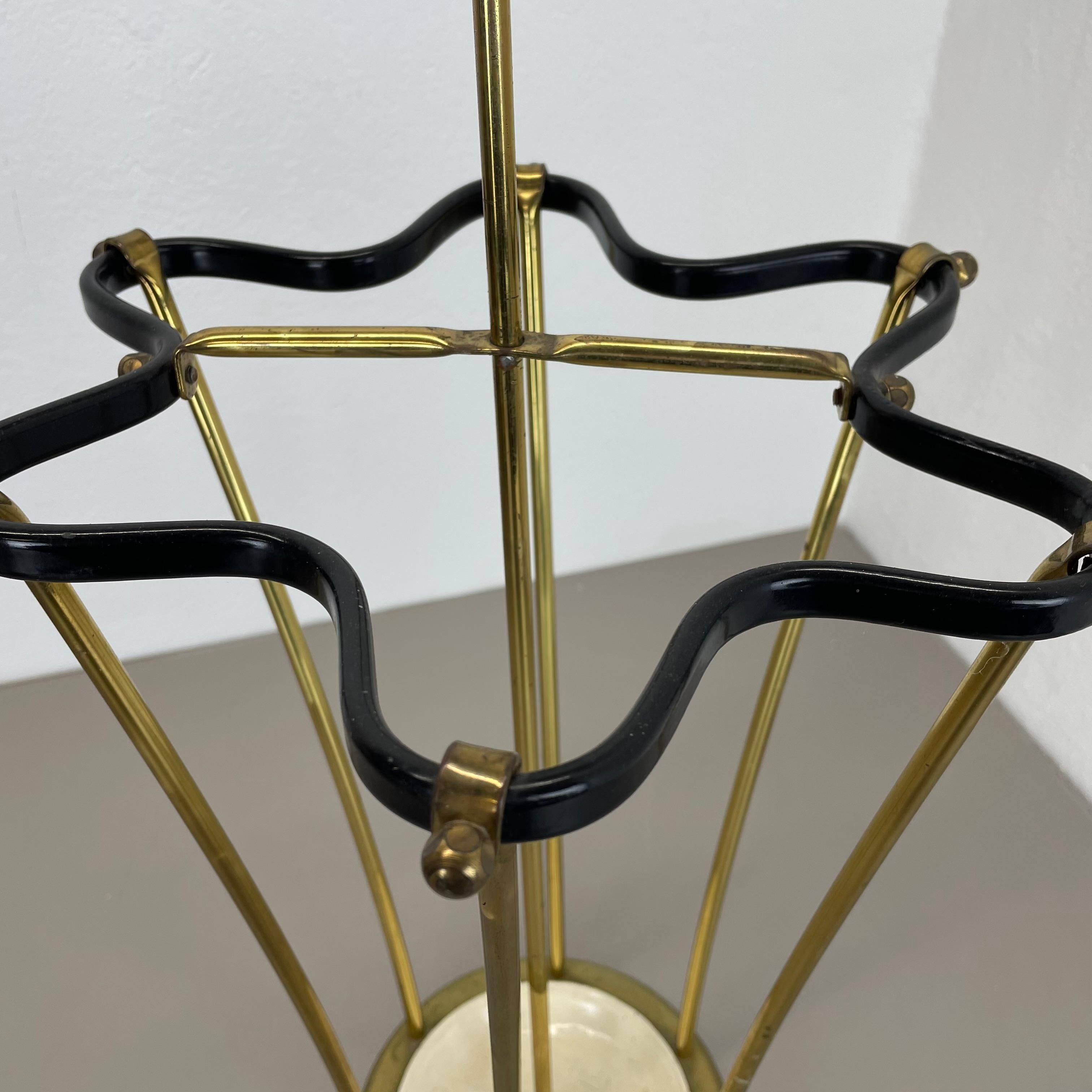 Grand 62cm Midcentury Mategot Style Hollywood Regency Umbrella Stand France 1950 en vente 1