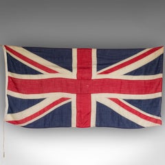 Vintage Union Jack, English, Cotton, Flag, UK, Great Britain, 1945