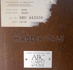 Large 7 Drawer Faux Bamboo Legs Turned Knobs Italian Dresser Commode Chest MINT!