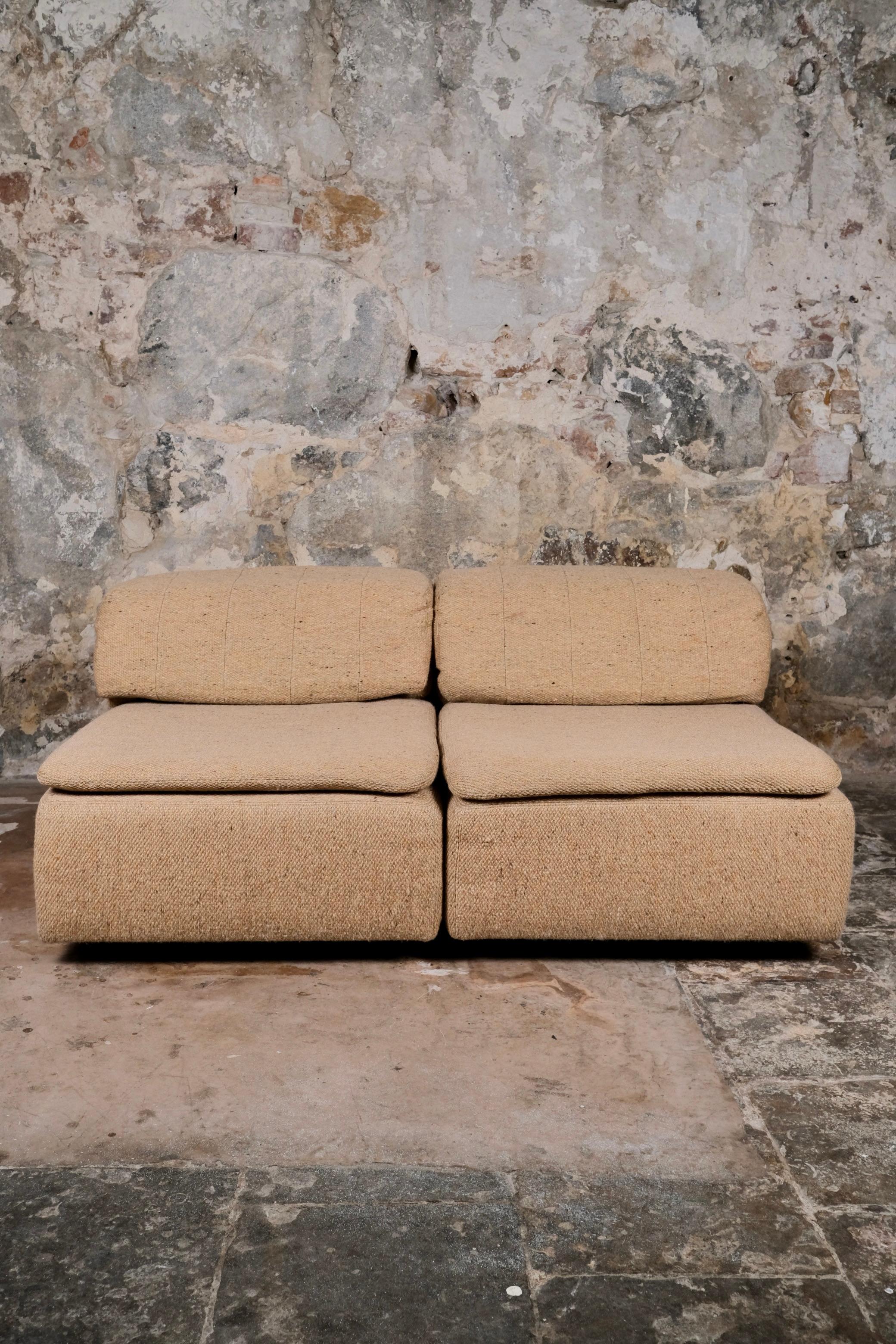 Large 7 pieces sectional sofa by Roche Bobois, France, 1980s 4