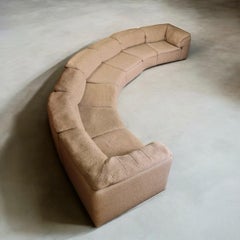 Grande divano componibile a 7 pezzi di Roche Bobois, Francia, anni '80