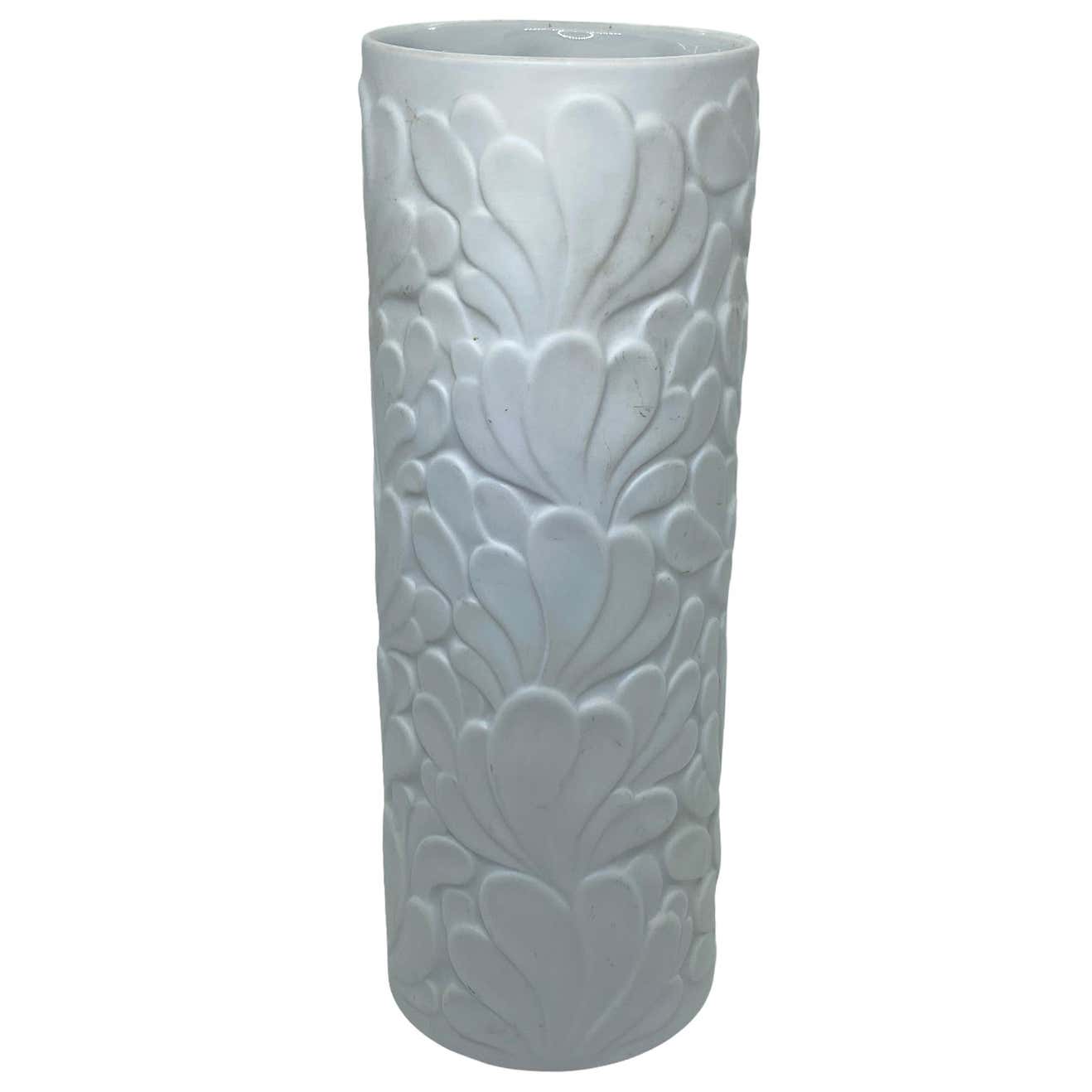 Large 70´s Pop Art Fabius von Gugel Design Hutschenreuther Relief Vase ...