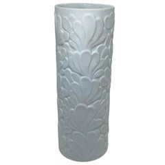 Grand vase en relief Pop Art 70's Fabius von Gugel Design Hutschenreuther