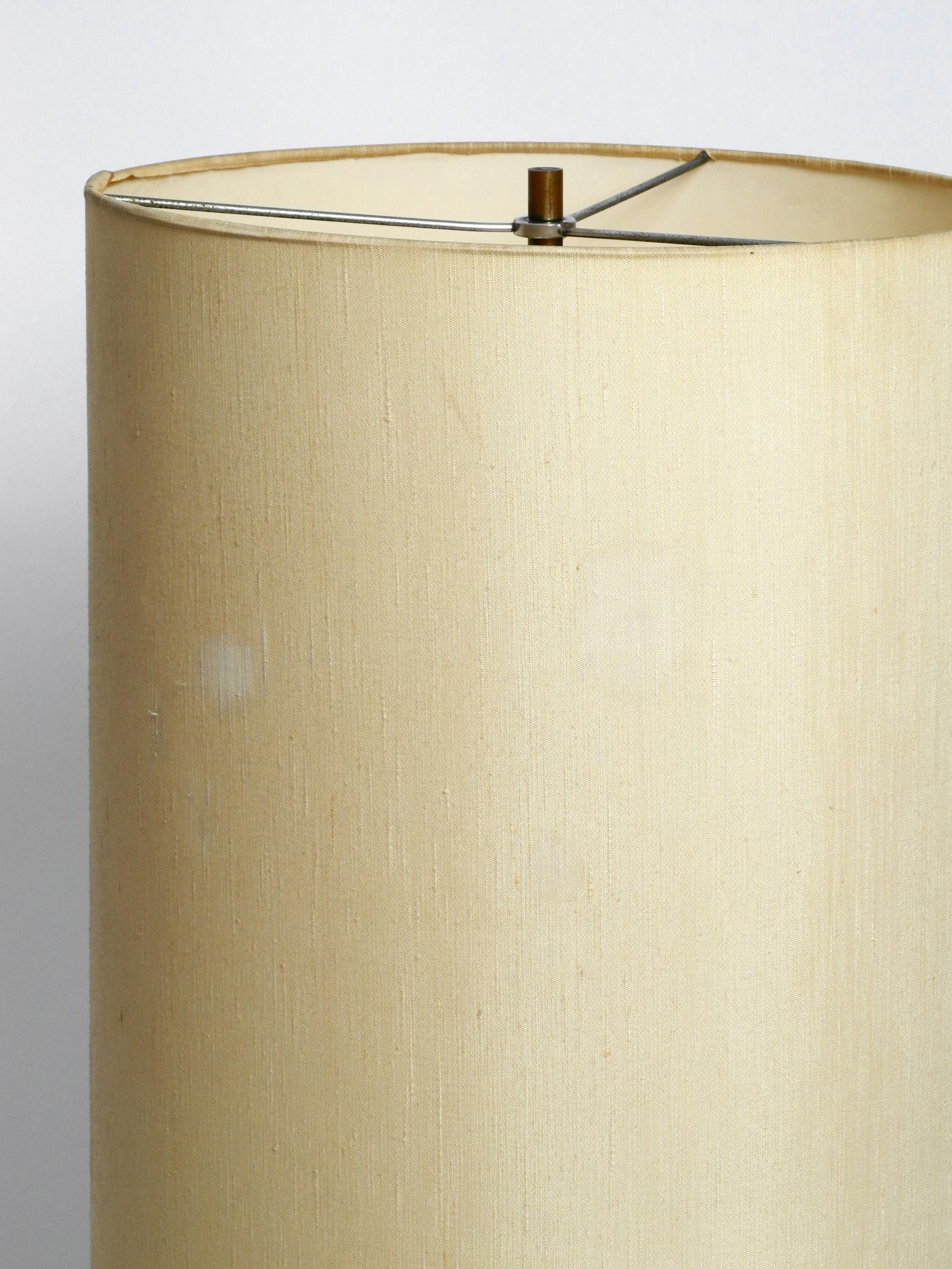 Large 70s Brass Table Lamp by Tonello and Montagna Grillo for High Society Italy 3