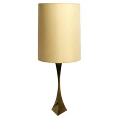 Large 70s Brass Table Lamp by Tonello and Montagna Grillo for High Society Italy