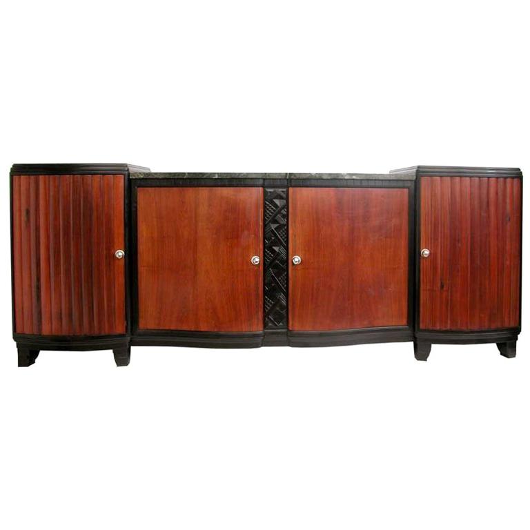 Large 8 feet  French Buffet by JOUBERT & PETIT   for   D.I.M