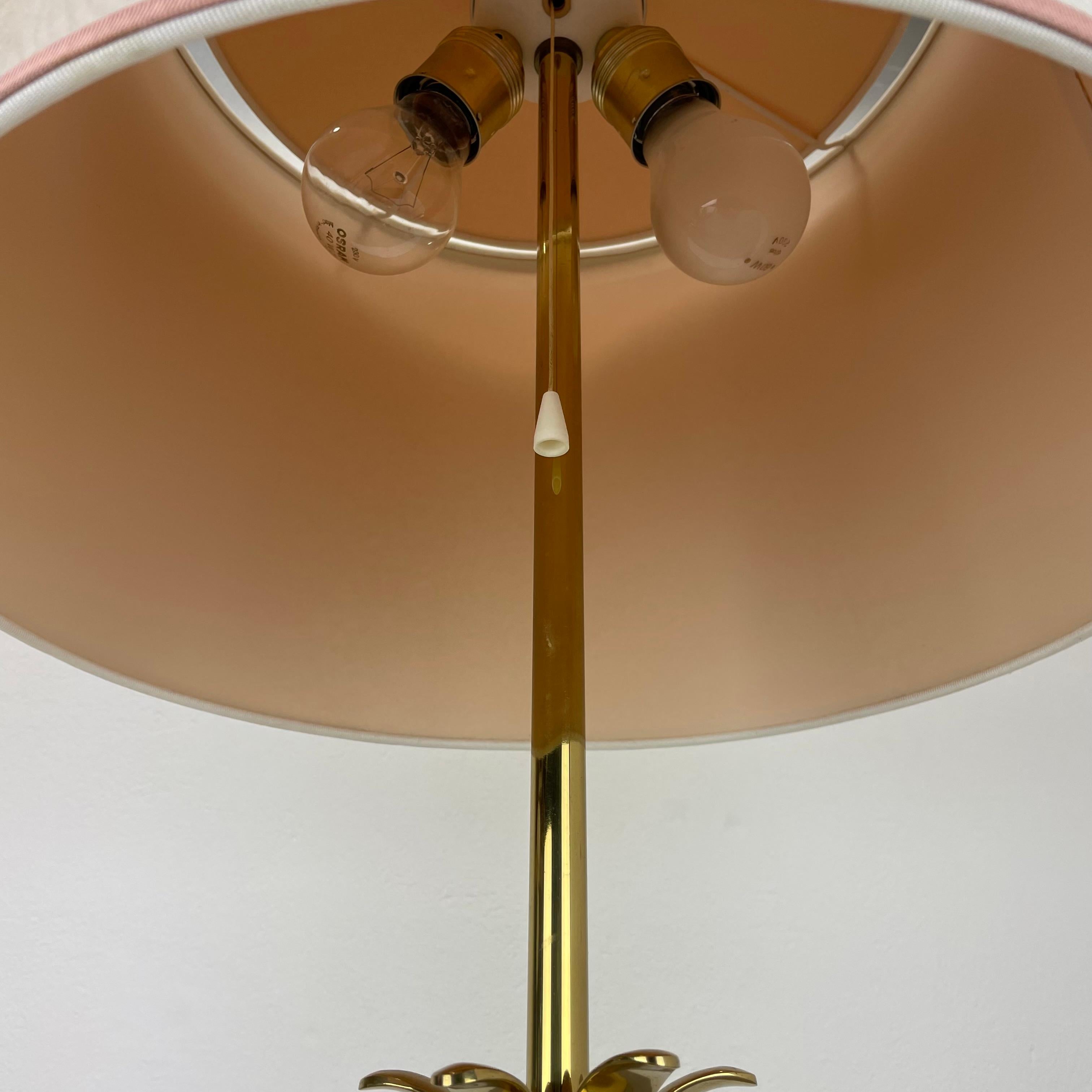 Grande lampe de tableINEAPPLE de 82 cm en laiton de style MAISON CHARLES, France, années 1970 Bon état - En vente à Kirchlengern, DE