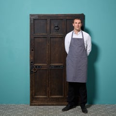 Large 9 Panel Antique Oak Front Door