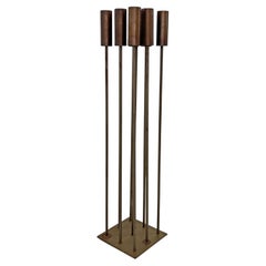 Large 9 Rod Sonambient Sculpture in the Style of Harry Bertoia
