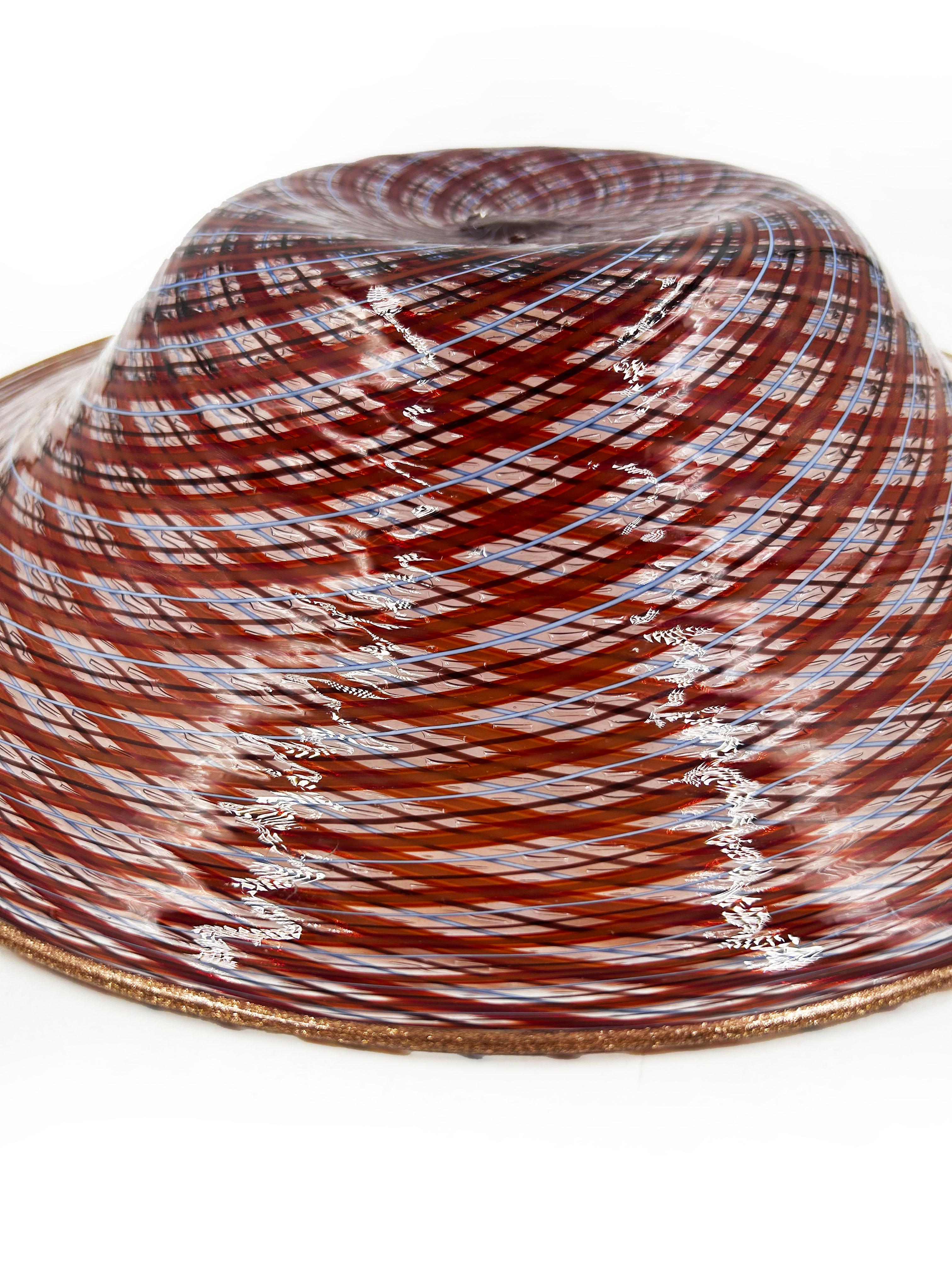 Mid-Century moderno Coupe Reticello - MVM Cappellin (Italia, CIRCA 1930) in vendita