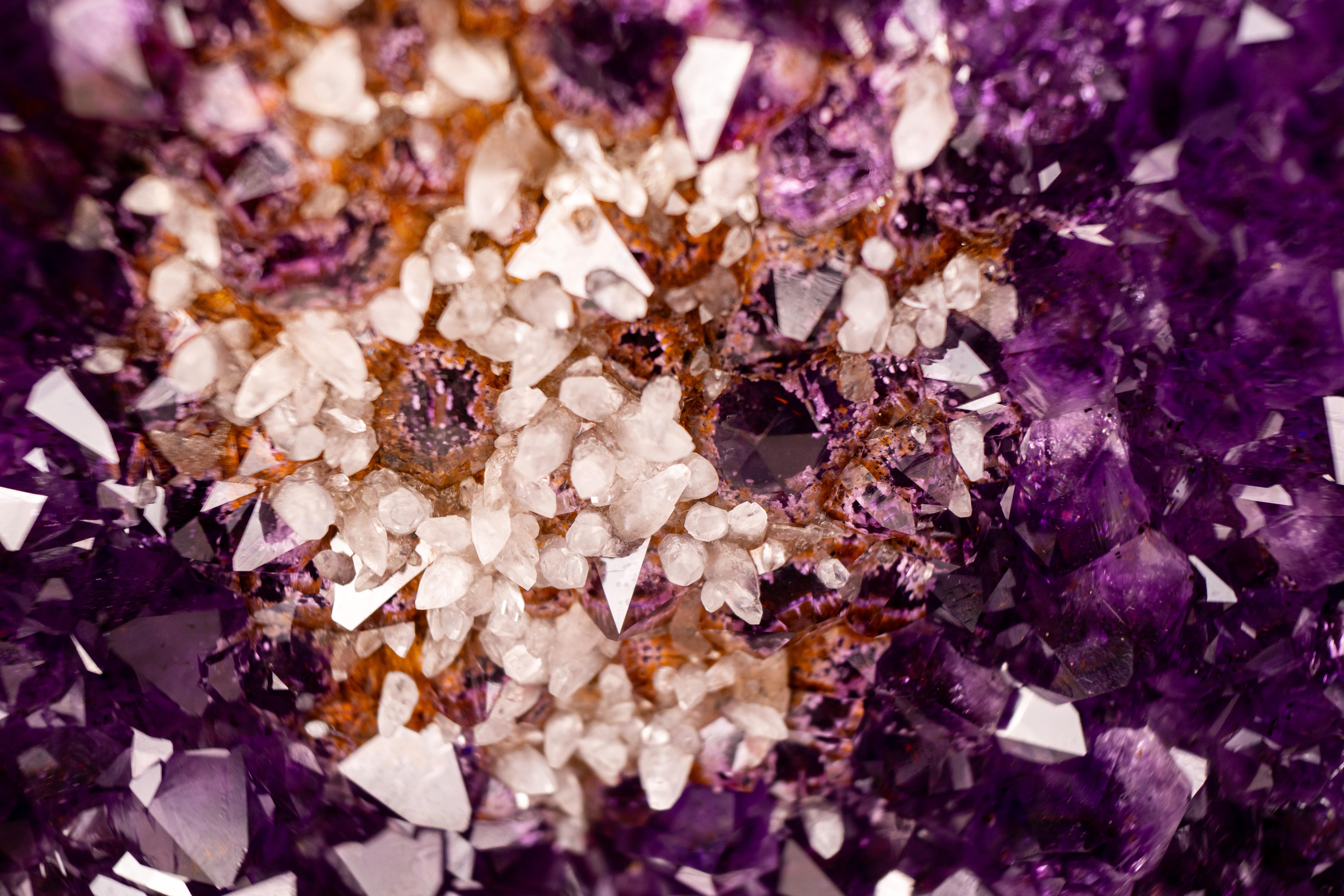 Large AAA-Grade Amethyst Cluster For Sale 5
