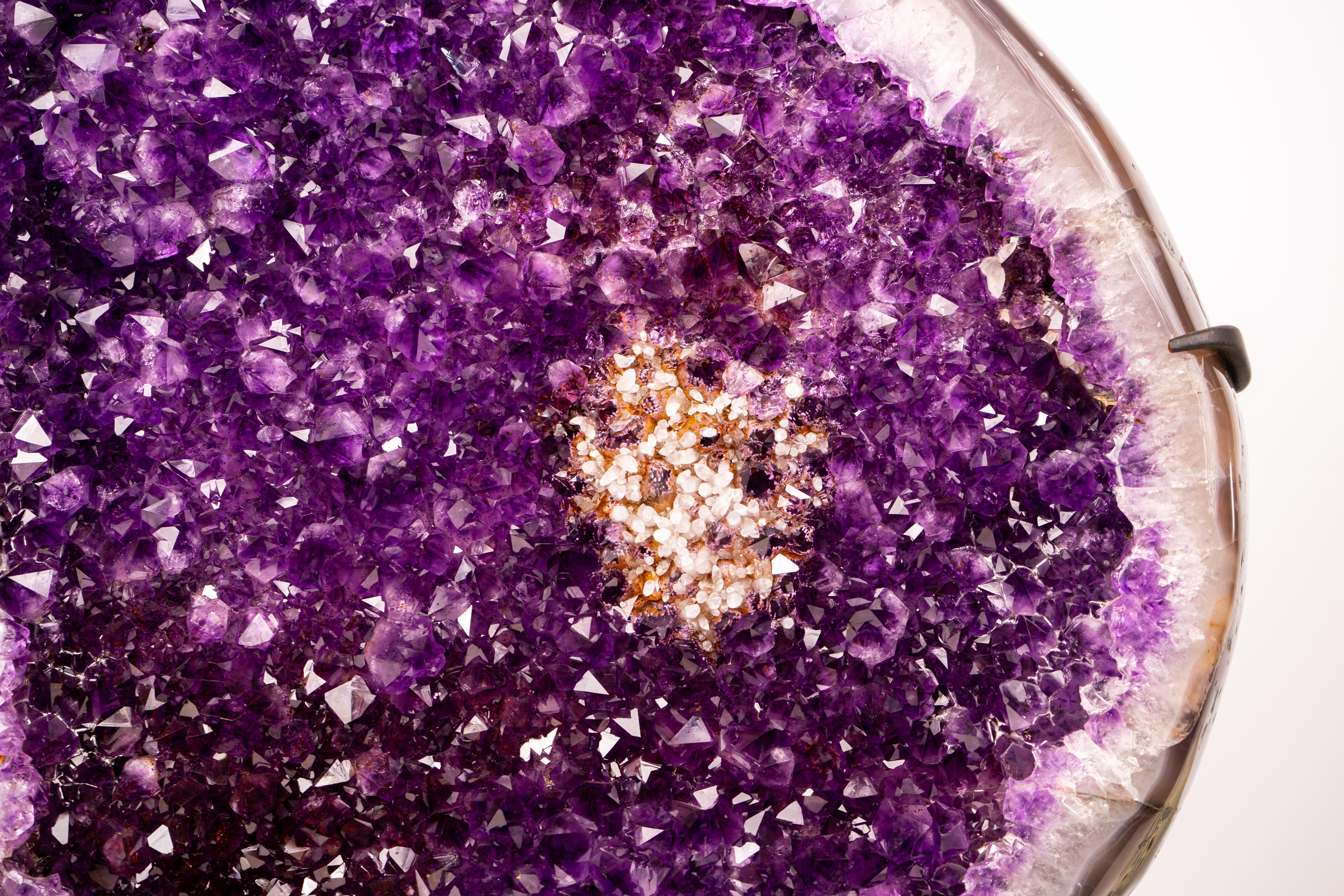 Crystal Large AAA-Grade Amethyst Cluster For Sale