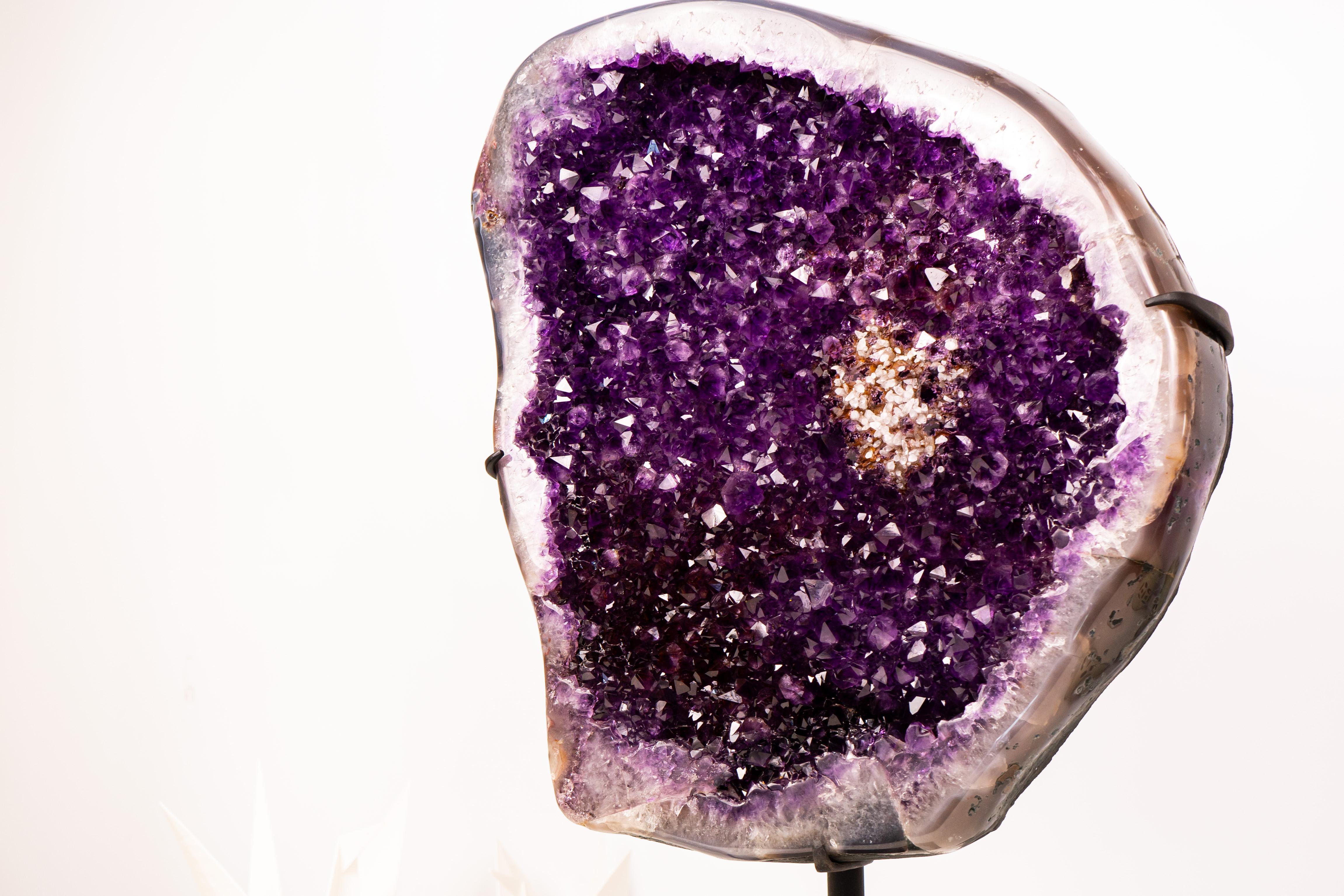 Large AAA-Grade Amethyst Cluster For Sale 1