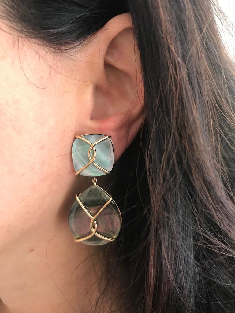 large abalone earrings