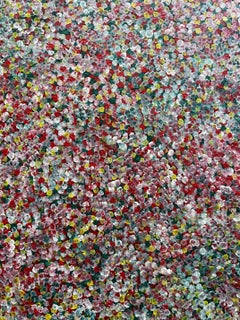 Large Aboriginal Contemporary Painting Bush Plum by Polly Ngale