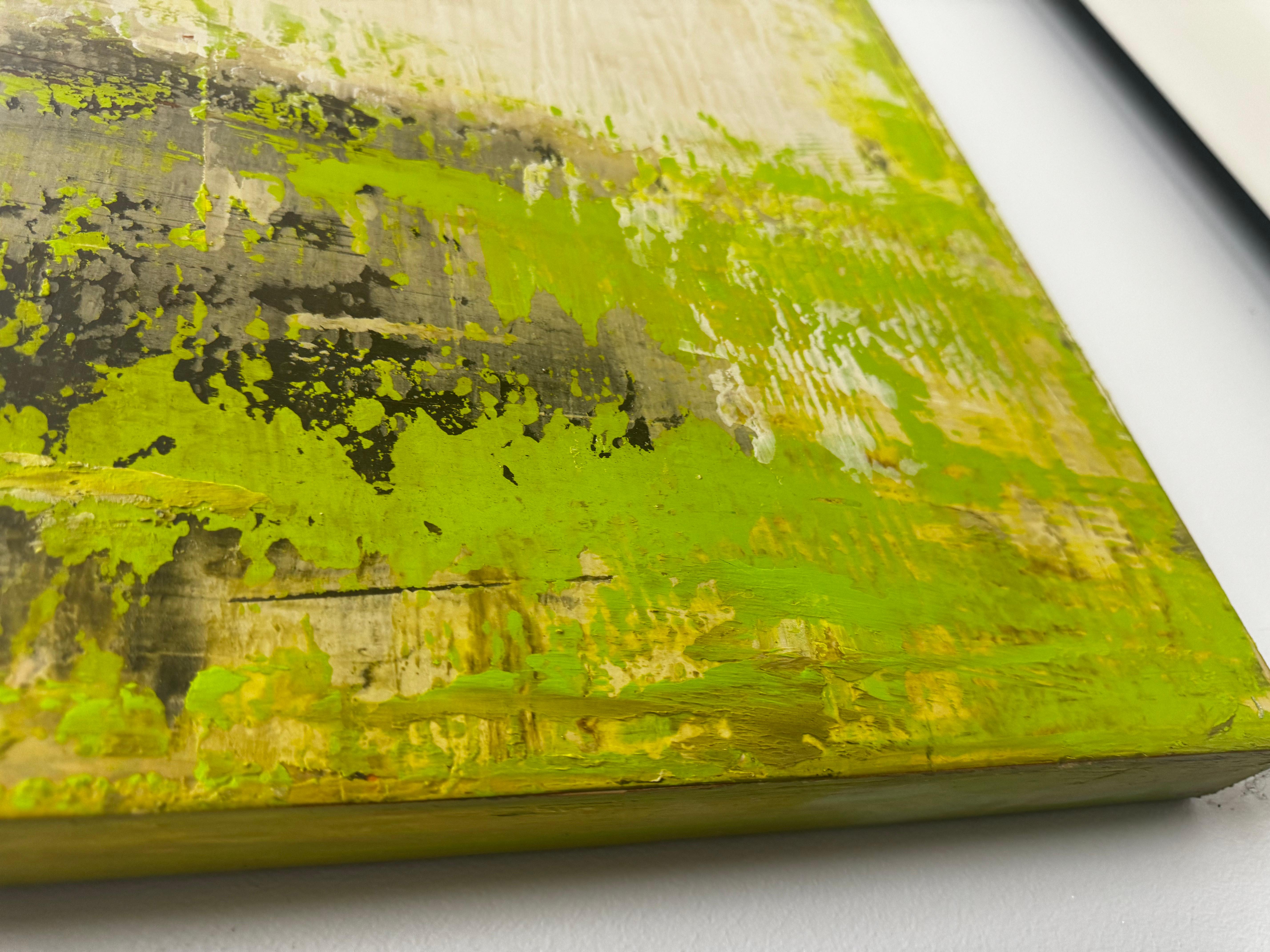 Großes abstraktes Acryl auf Karton (Brasilianisch) im Angebot