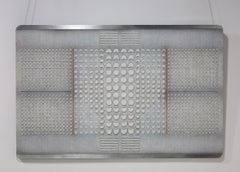 Large Abstract Acrylic Painting by Listed Artist Paul Maxwell