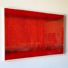 Großes abstraktes Acrylgemälde des gelisteten Künstlers Paul Maxwell