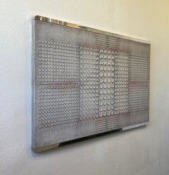 Large Abstract Acrylic Painting by Listed Artist Paul Maxwell