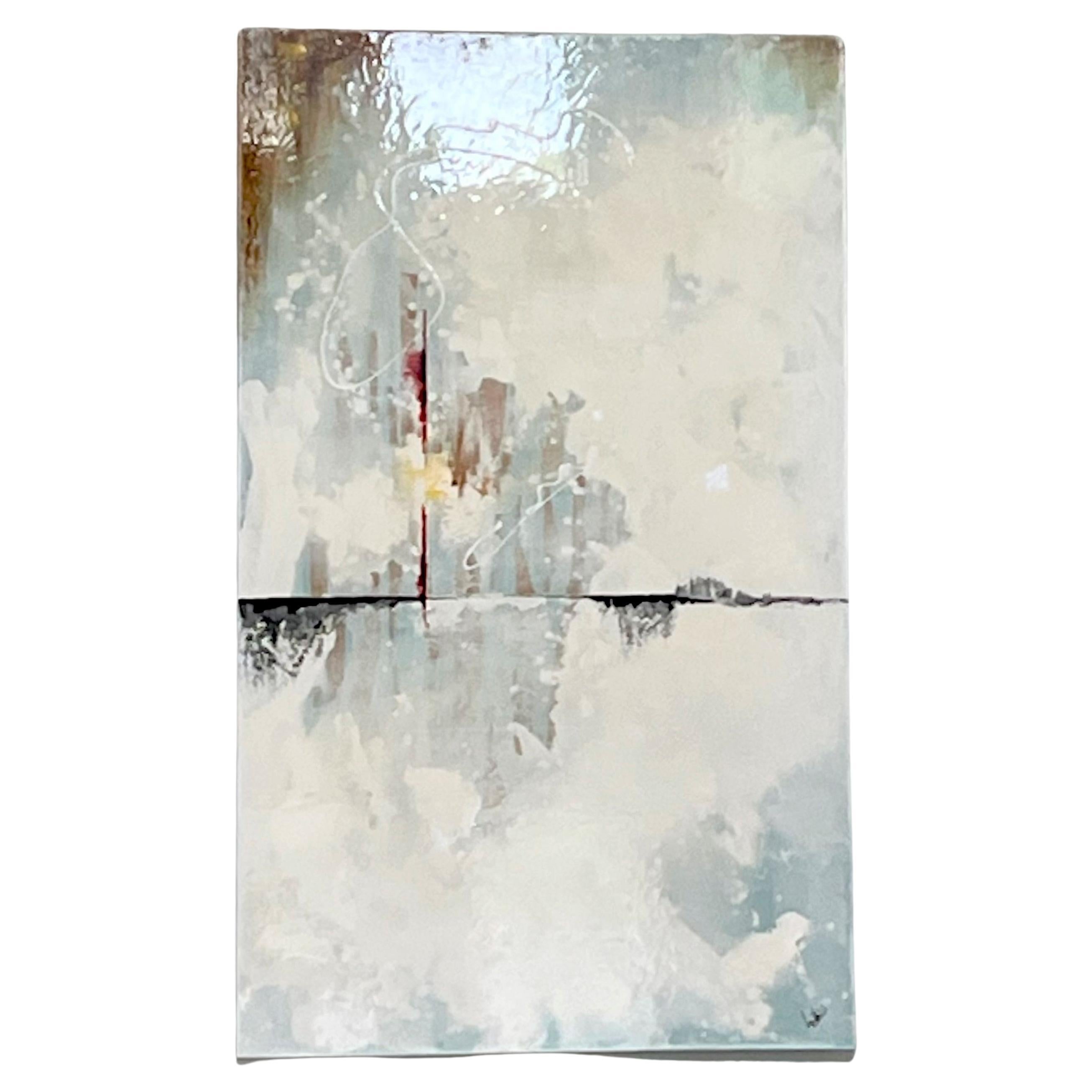 Large Abstract and Contemporary Textured Painting by Sophia Paleotheodoros For Sale