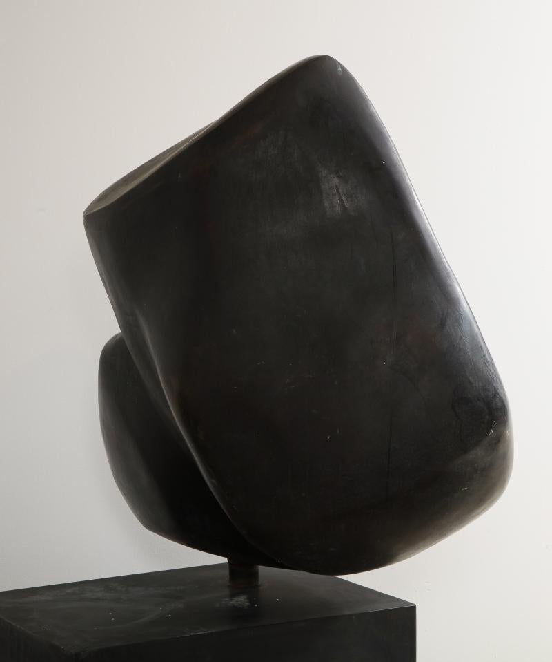 Large Abstract Bronze Sculpture by Aviva Shemer In Good Condition For Sale In Montreal, QC