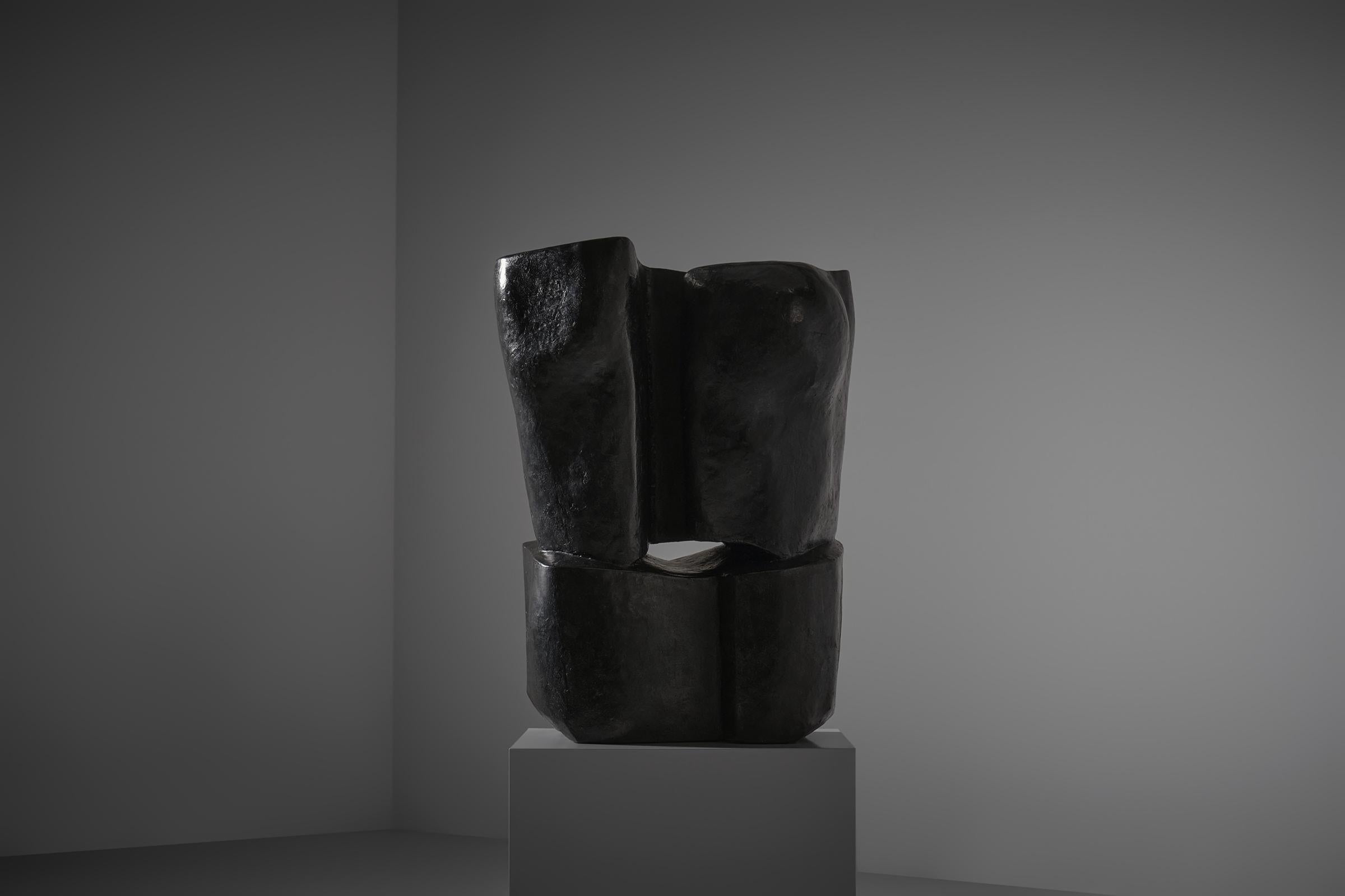 Large abstract Bronze sculpture 
