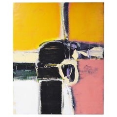 Large Abstract by Ben Marcune, 1935-2018