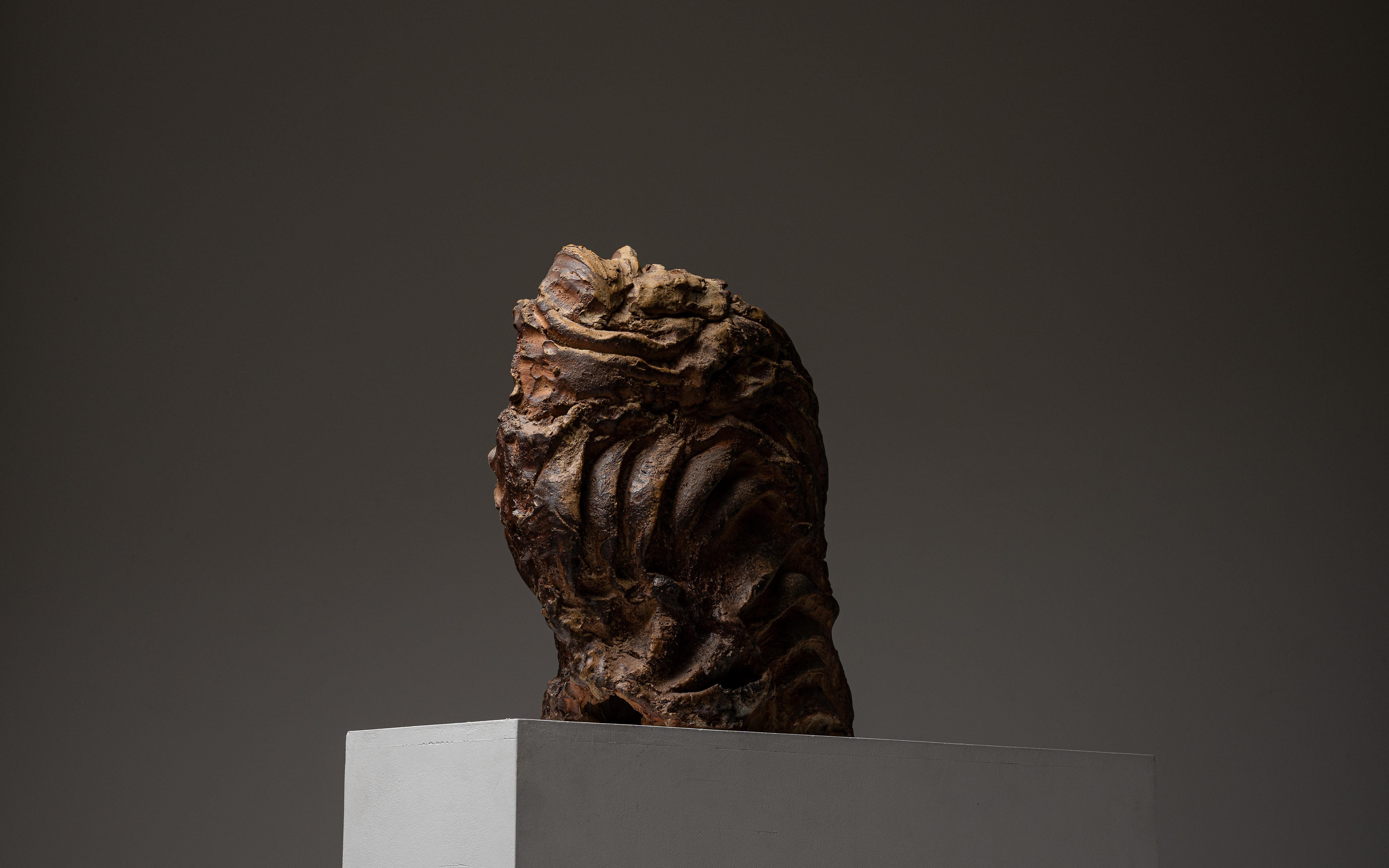 Large Abstract Ceramic, Hervé Rousseau, 2000s For Sale 10