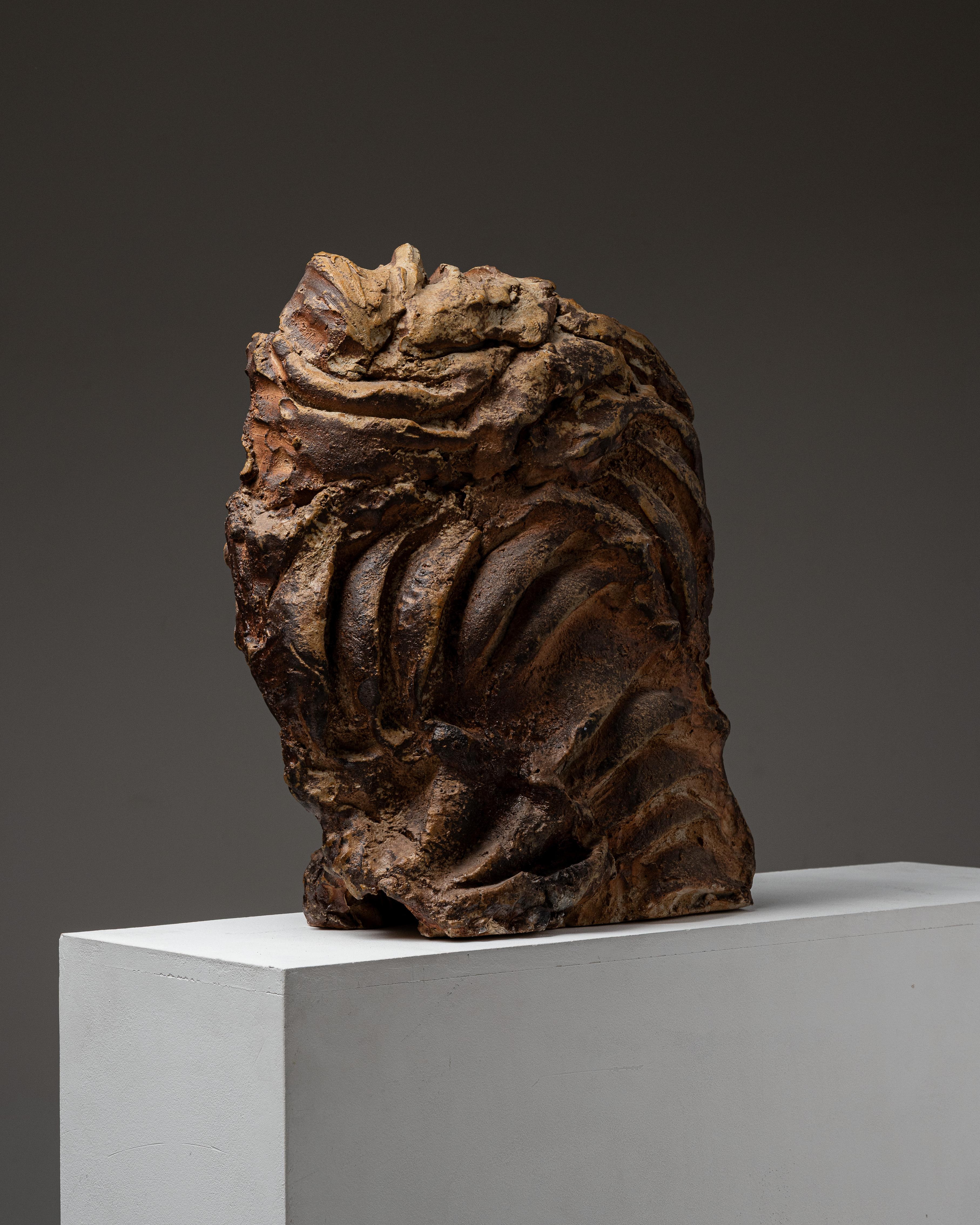 Gran cerámica abstracta, Hervé Rousseau, años 2000