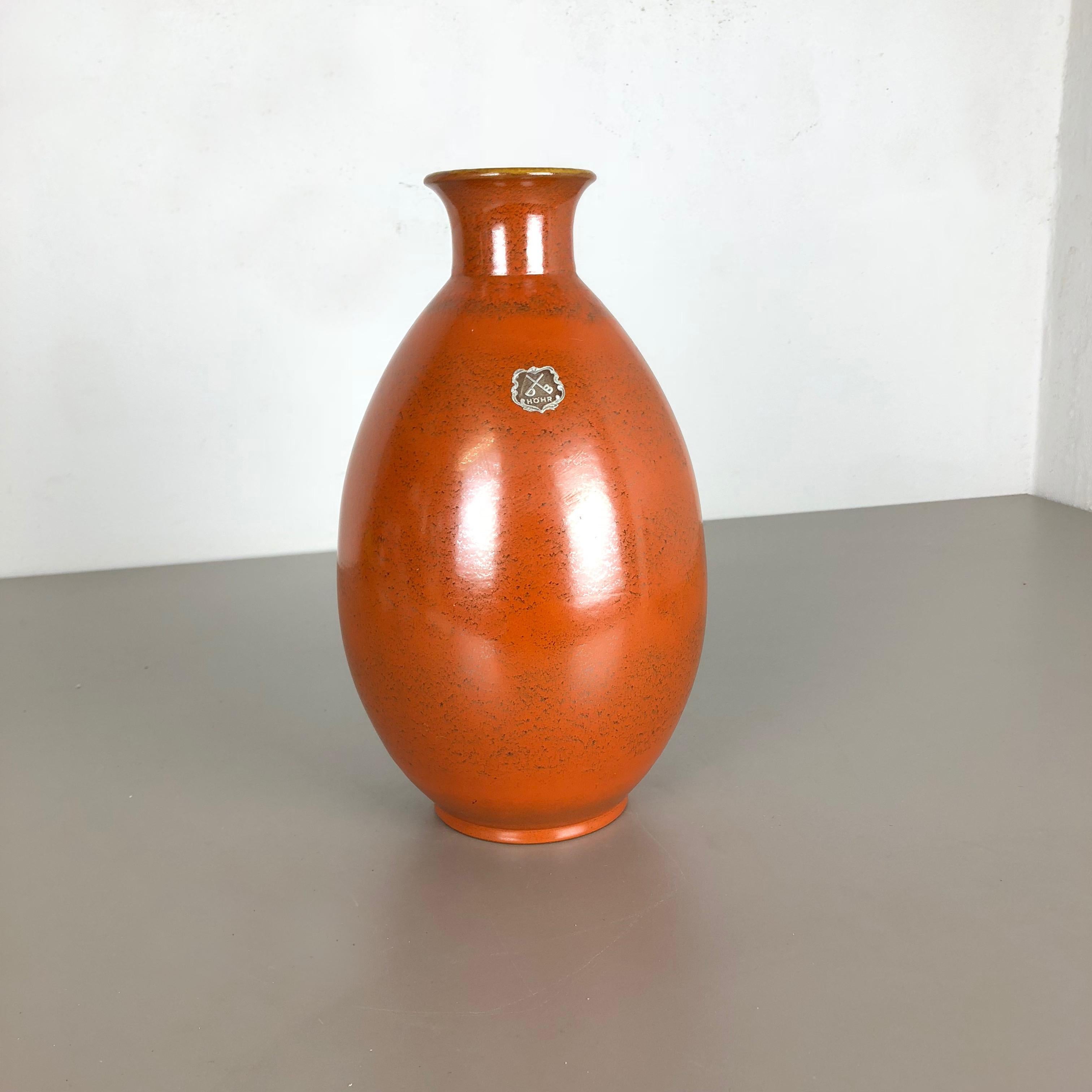 Mid-Century Modern Large Abstract Ceramic Pottery Vase by Dümmler and Breiden, Germany, 1950s For Sale