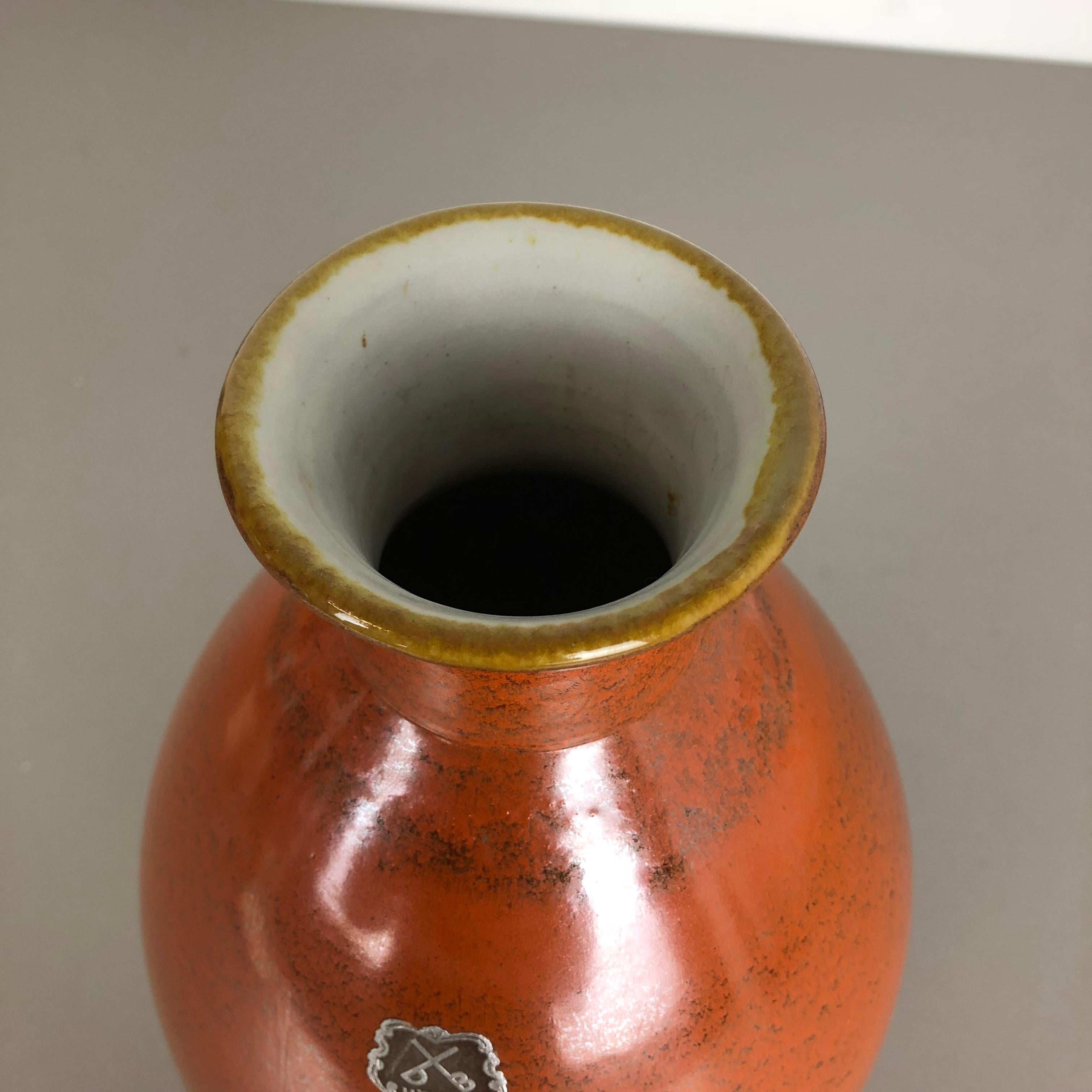 Grande vaso astratto in ceramica di Dümmler e Breiden, Germania, anni '50 in vendita 1
