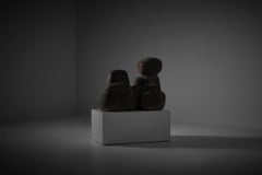 Grande scultura astratta in ceramica di Pierre Digan, Francia, 1970 ca. 1970