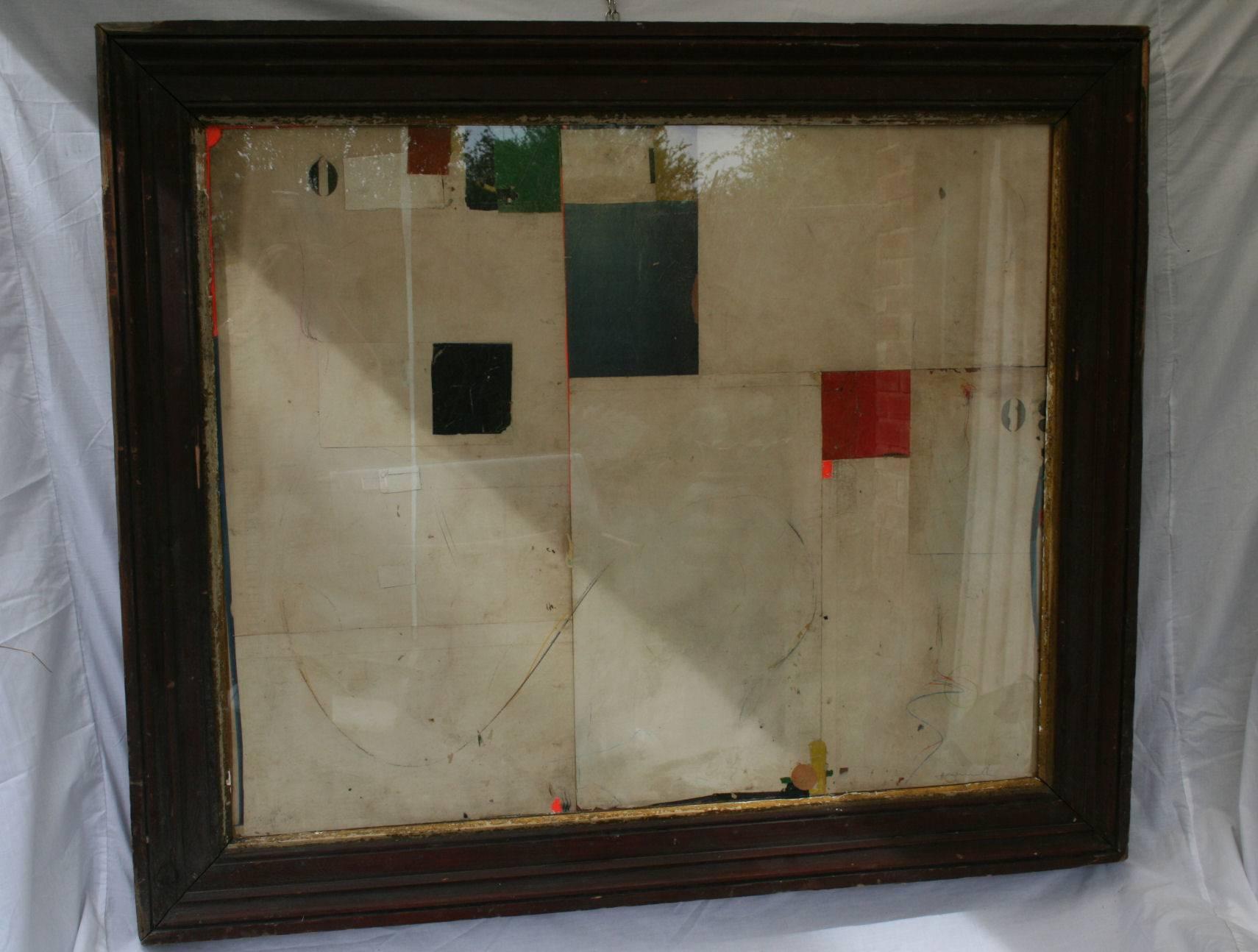 Large Abstract Collage by Artist Huw Griffith In Excellent Condition In London, GB